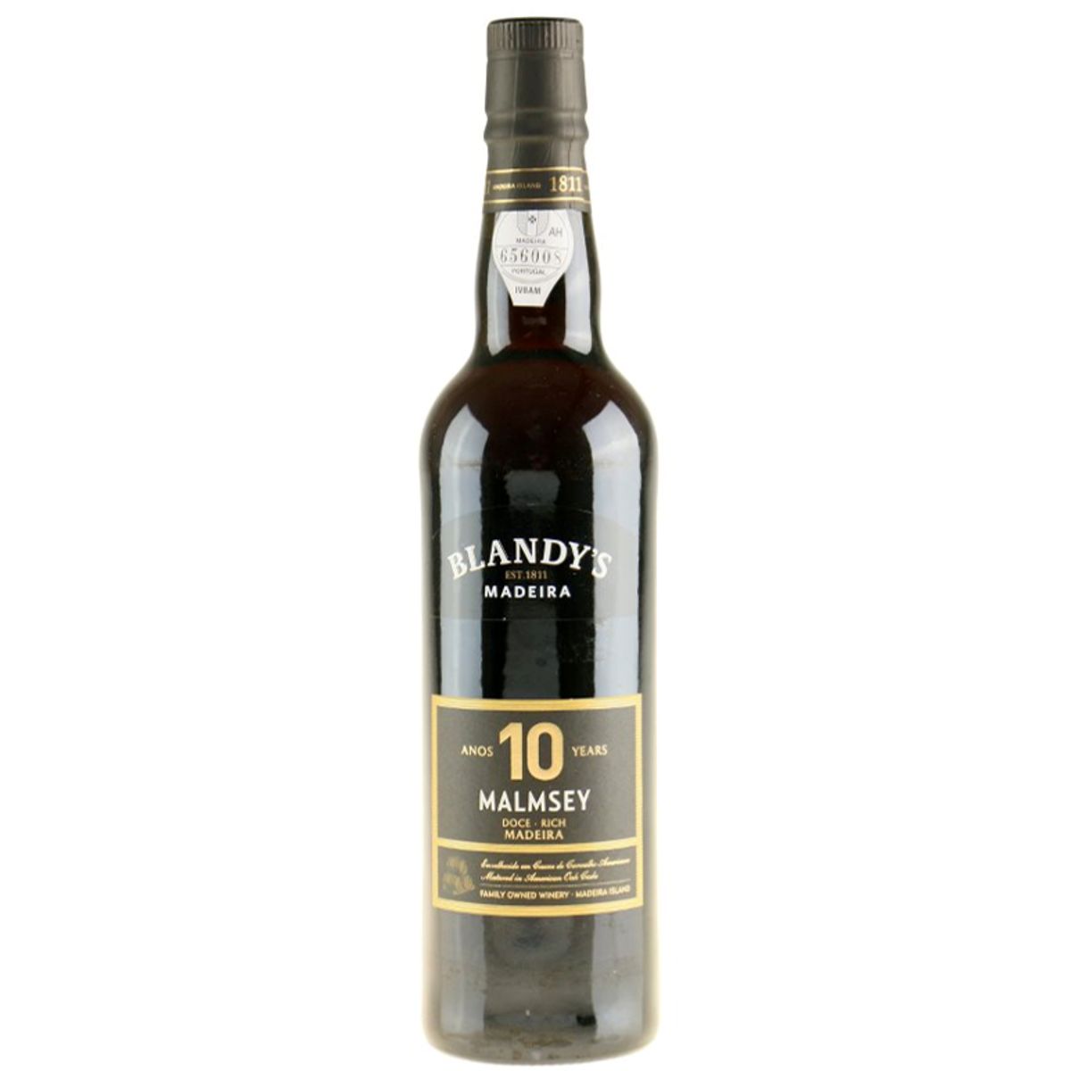 Blandy's 10 years Malmsey Madeira