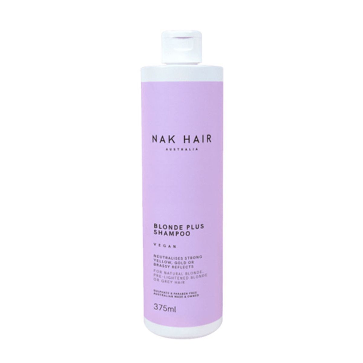 Nak Blonde Shampoo Plus, 375ml