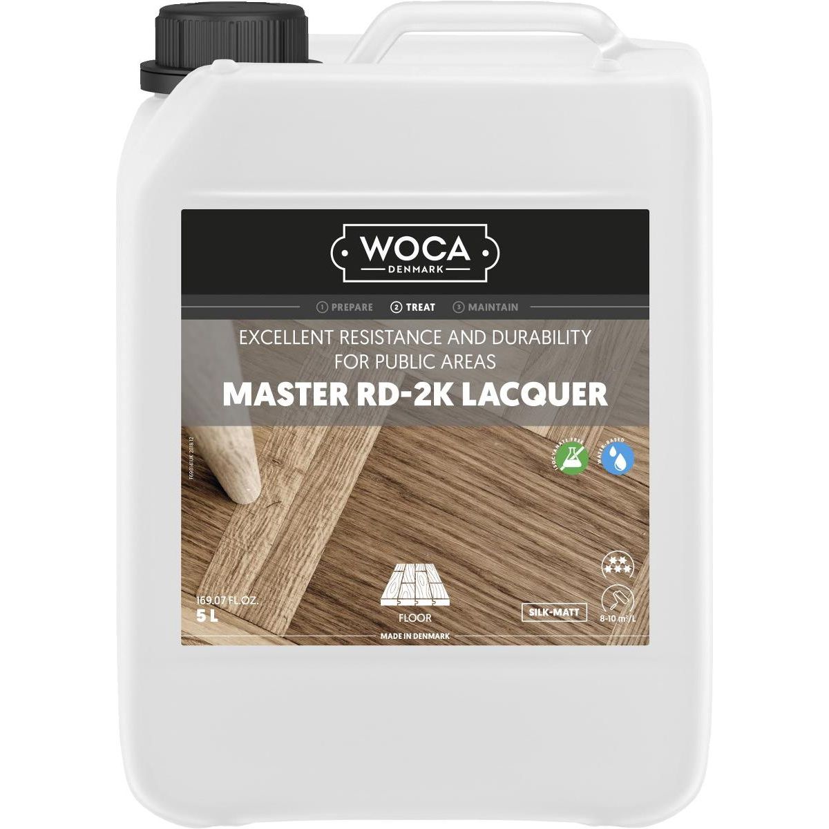 Woca Master RD 2K klarlak - 5 ltr.