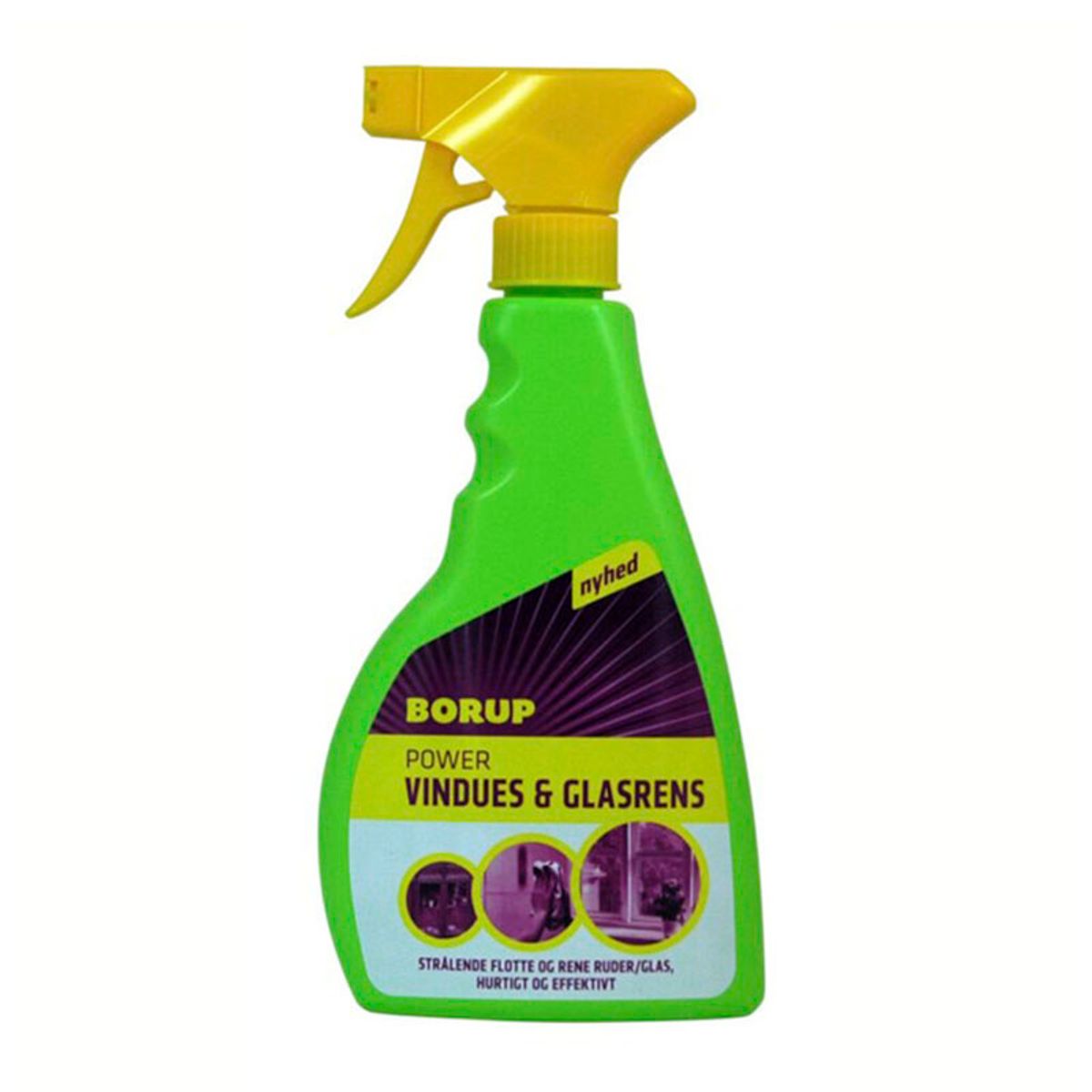 Borup Power Vindues og glasrens - 500 ml...