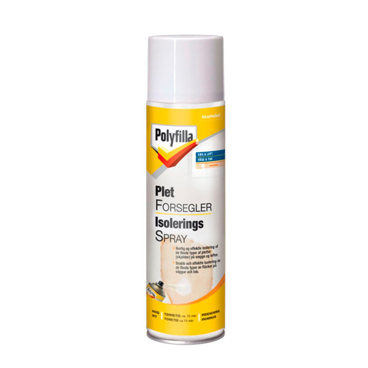 Polyfilla Pletforsegler på spray 250 ml.