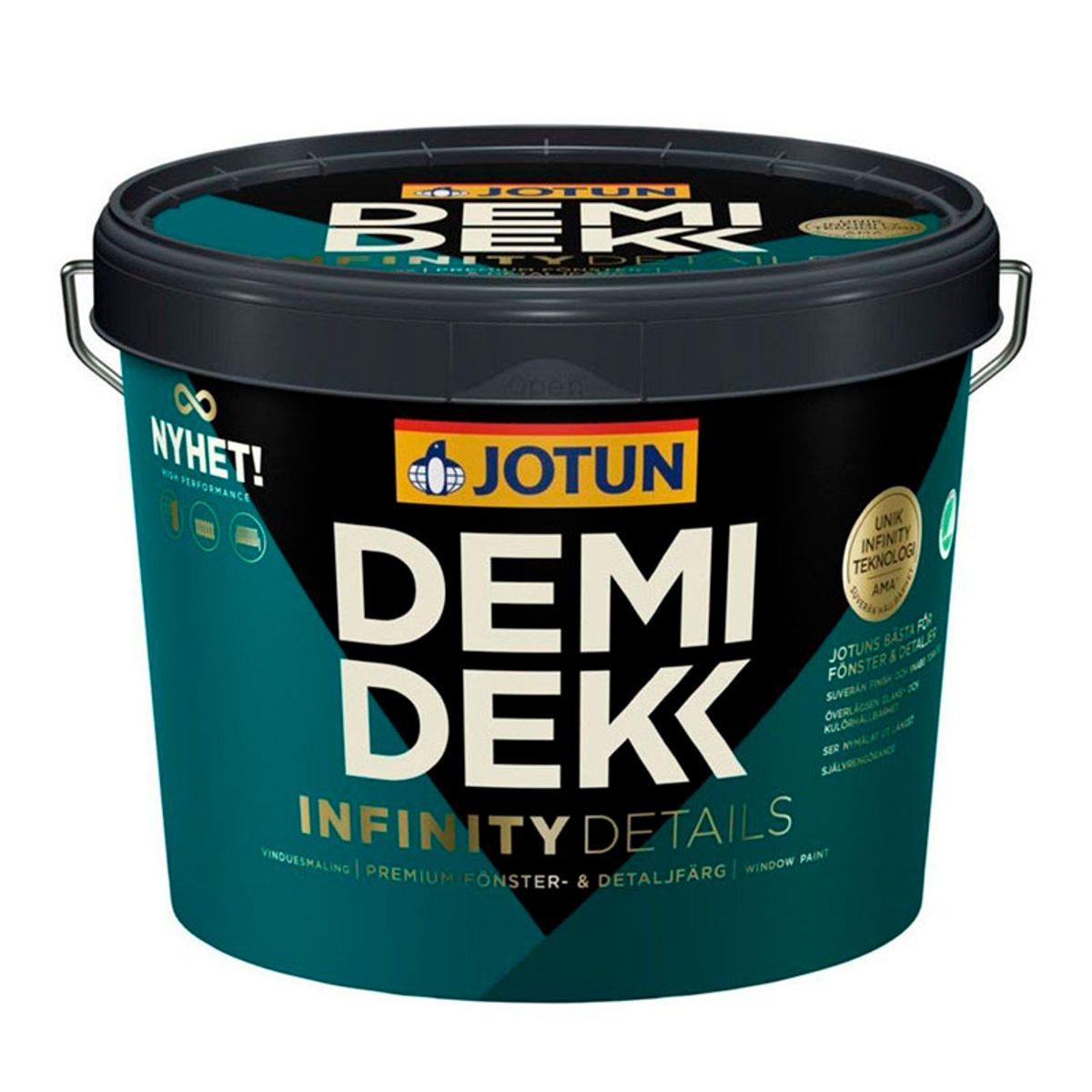 Demidekk Infinity Details - Vinduesmalin... 2,7 liter