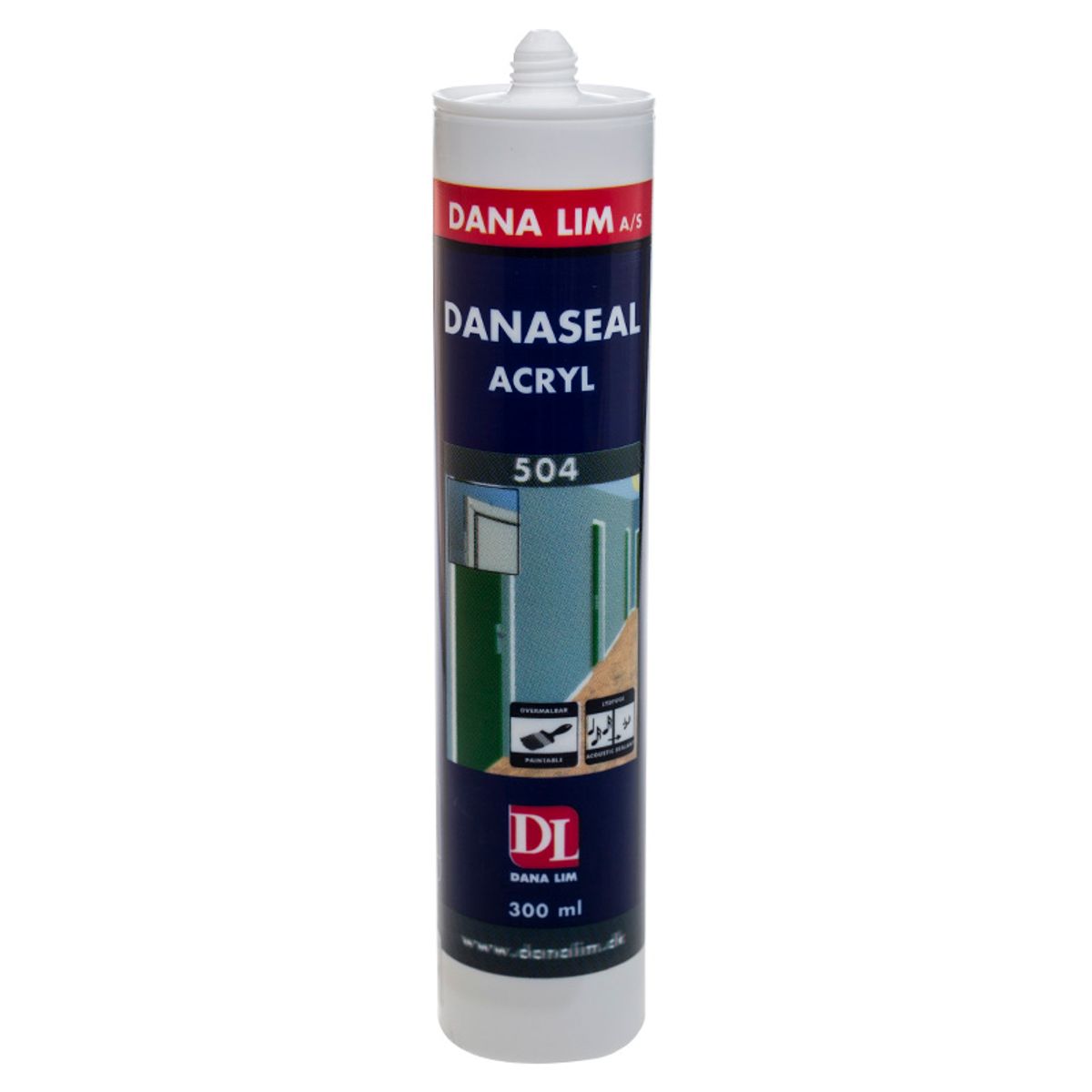 Danaseal acryl 504 - Proff akrylfuge - 3...