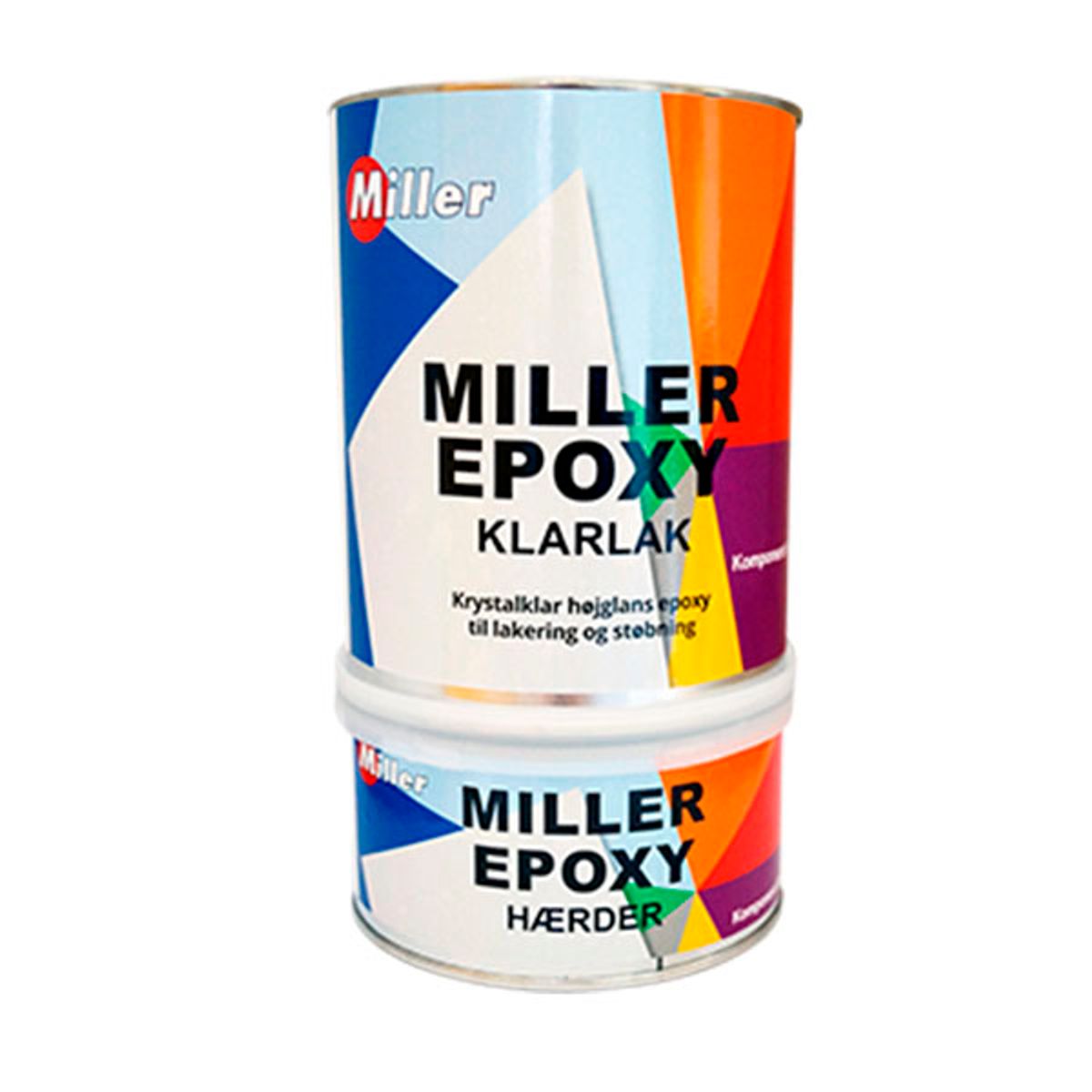 Miller 2k epoxyklarlak - støbning optil ...