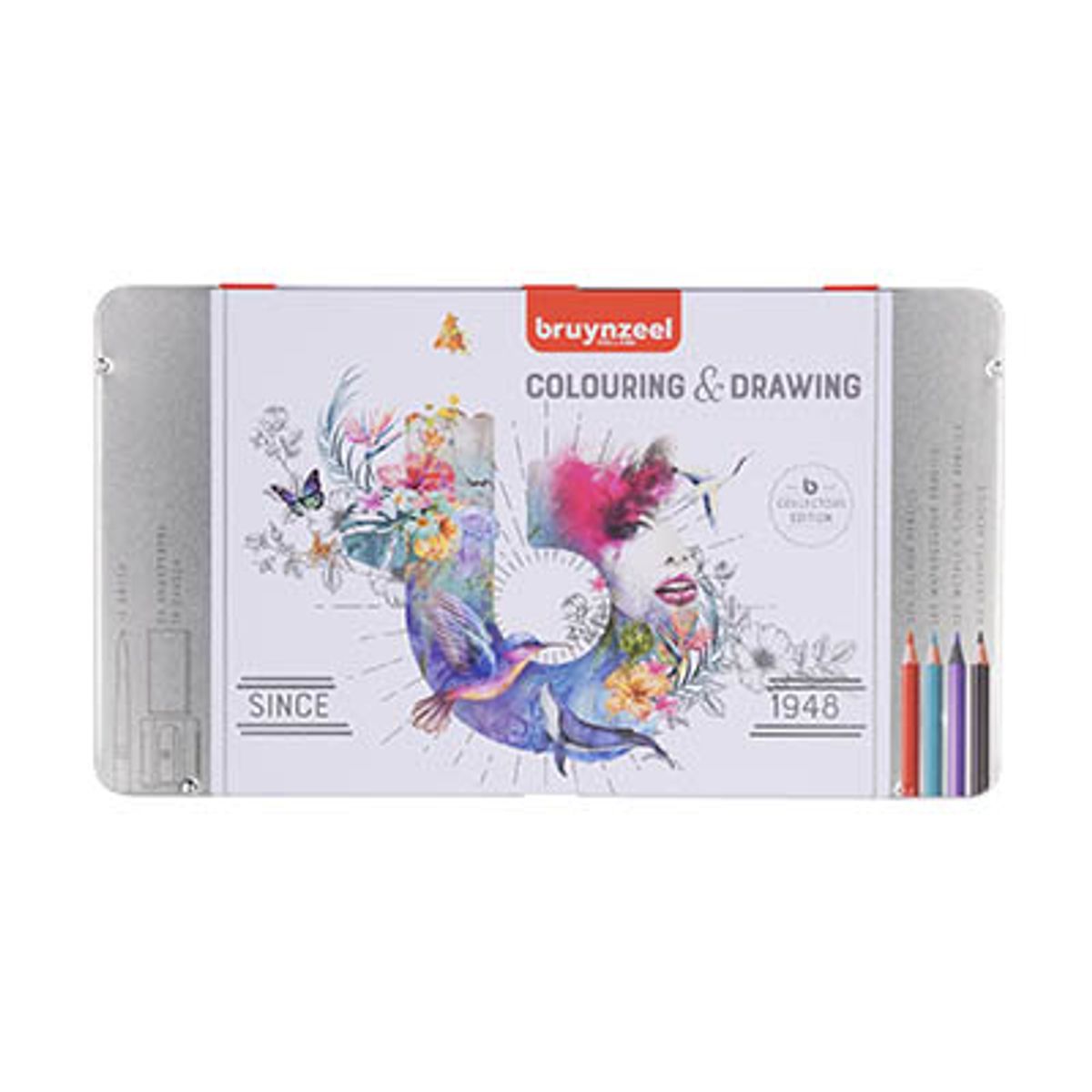 Bruynzeel colour & drawing - 70 stk. (co...