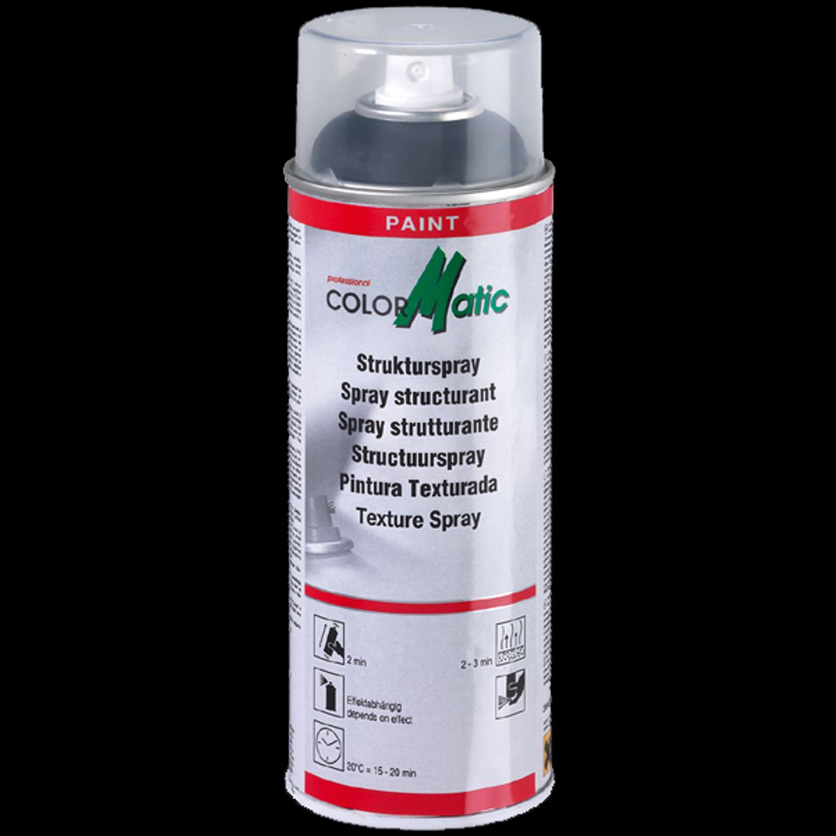 Colormatic Strukturspray - 400 ml. Sort struktur