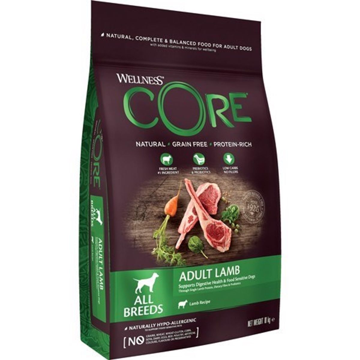 Wellness Core Adult Lamb, 10 kg