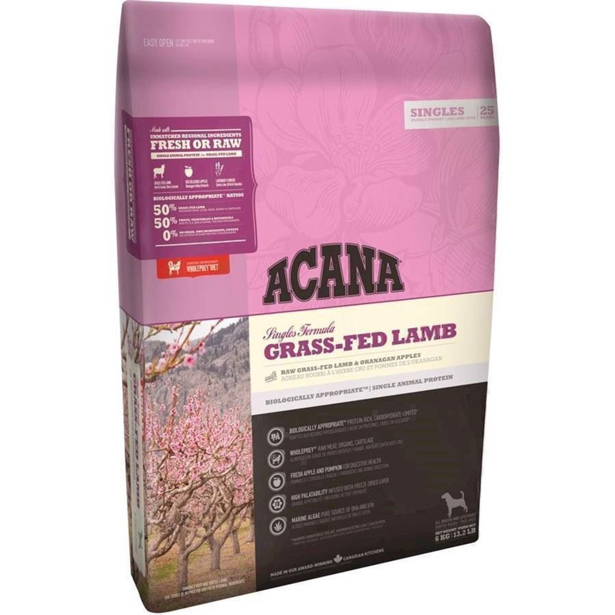 Acana Grass-fed lamb, 17 kg