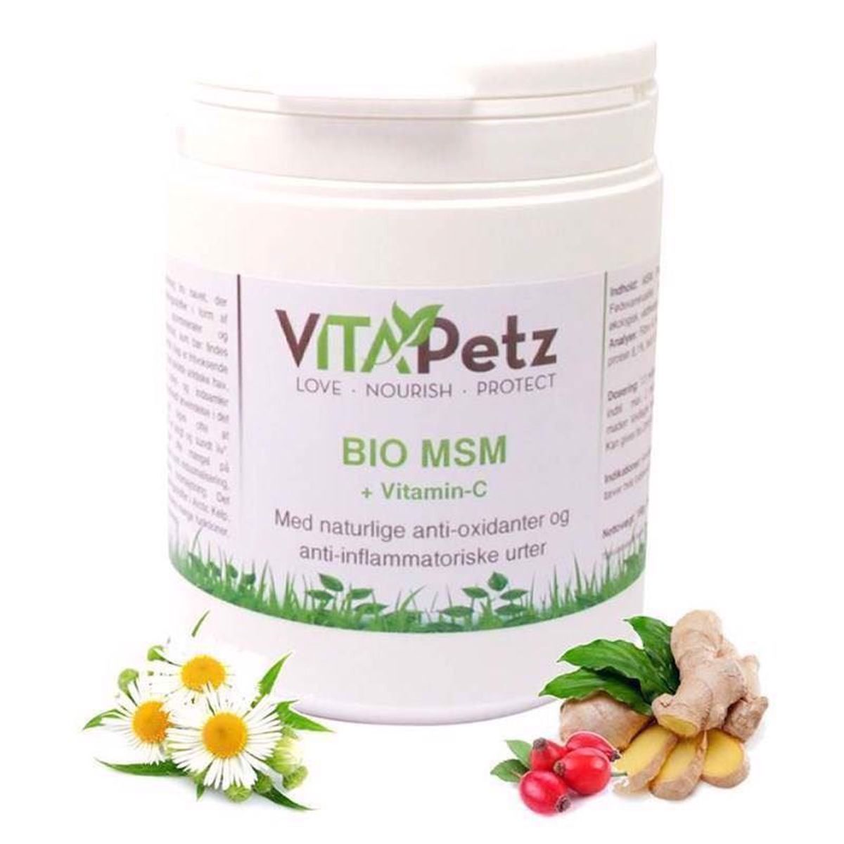 VitaPetz Bio MSM+Vitamin C, 150g