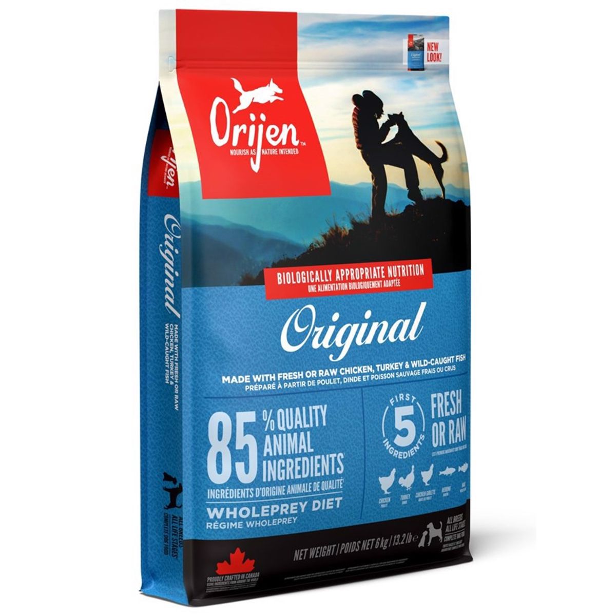 Orijen Adult hundefoder, 2 kg