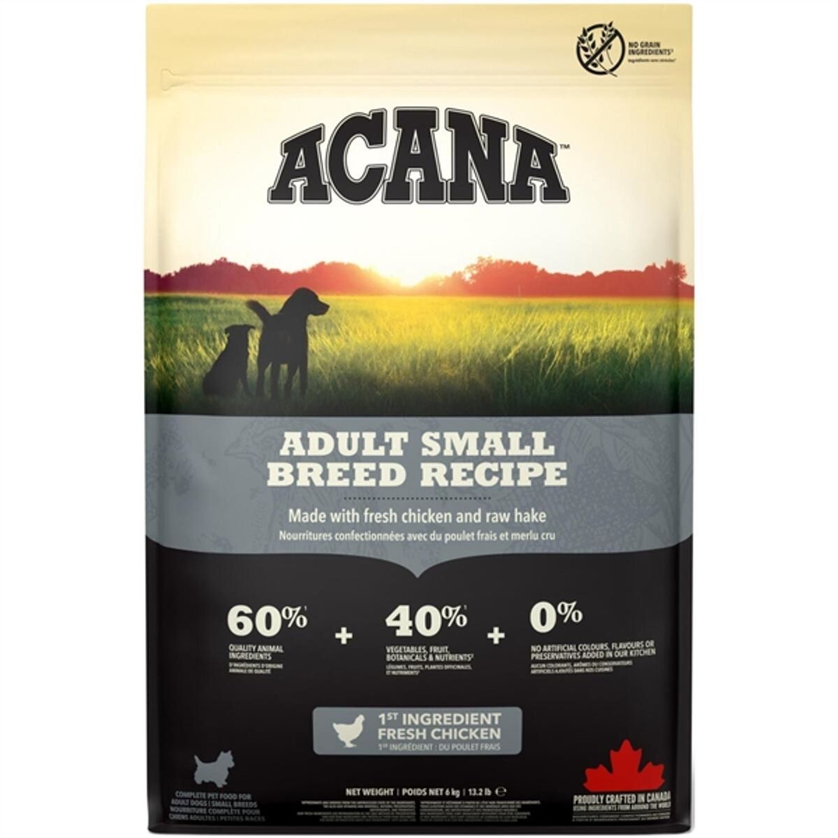 Acana Adult Small Breed Recipe, 2 kg