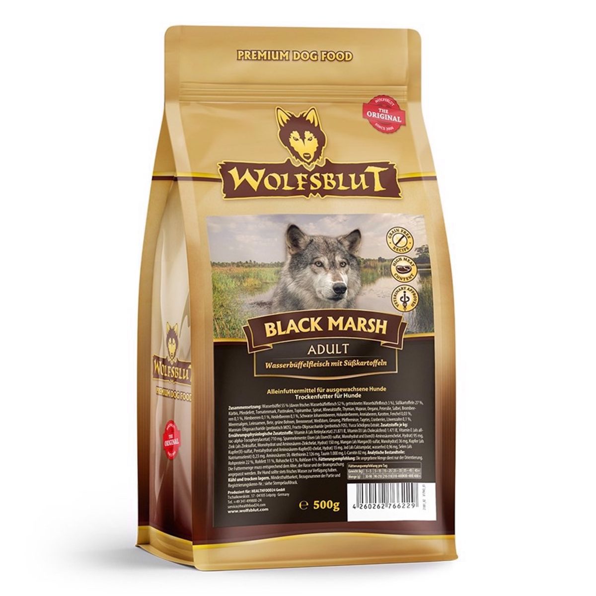 Wolfsblut Black Marsh, 400g