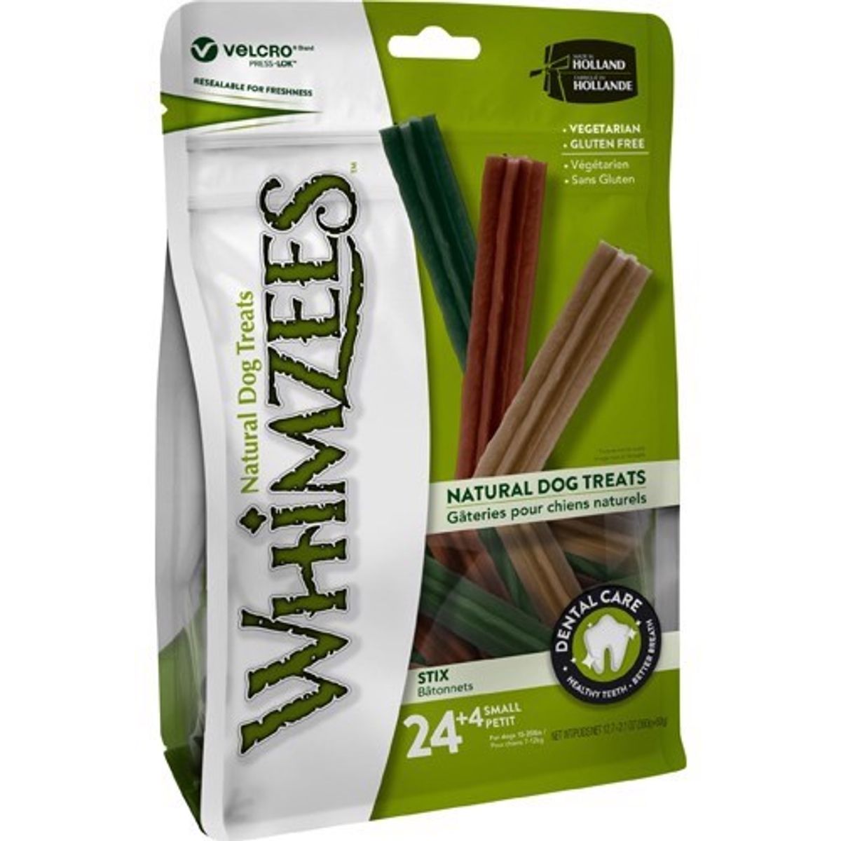 Whimzees Stix S, 28 stk, 420g