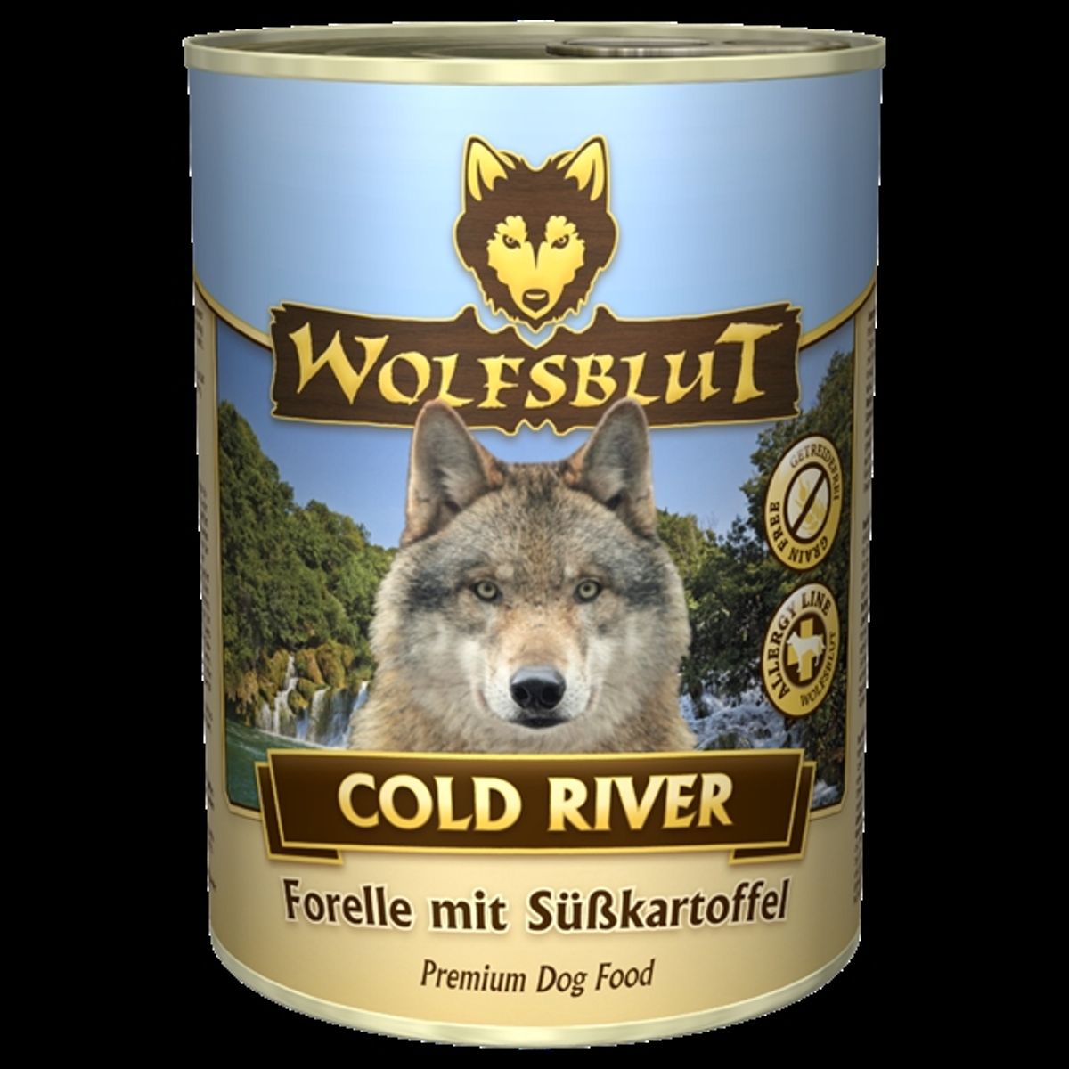 WolfsBlut Cold River Adult dåsemad, 395g