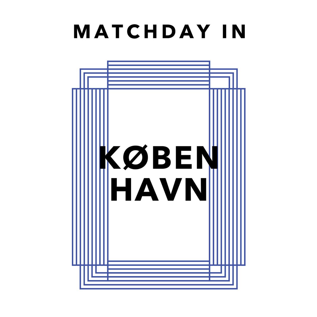 Matchday in K?benhavn af Ol? Ol?