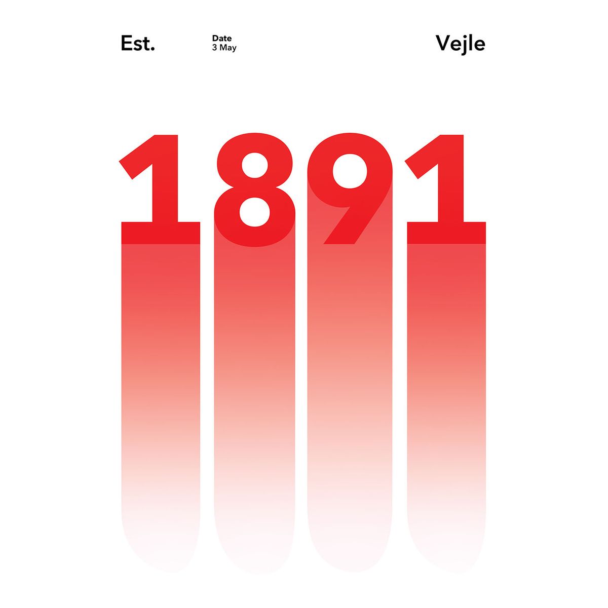 Vejle - 1891 af Ol? Ol?