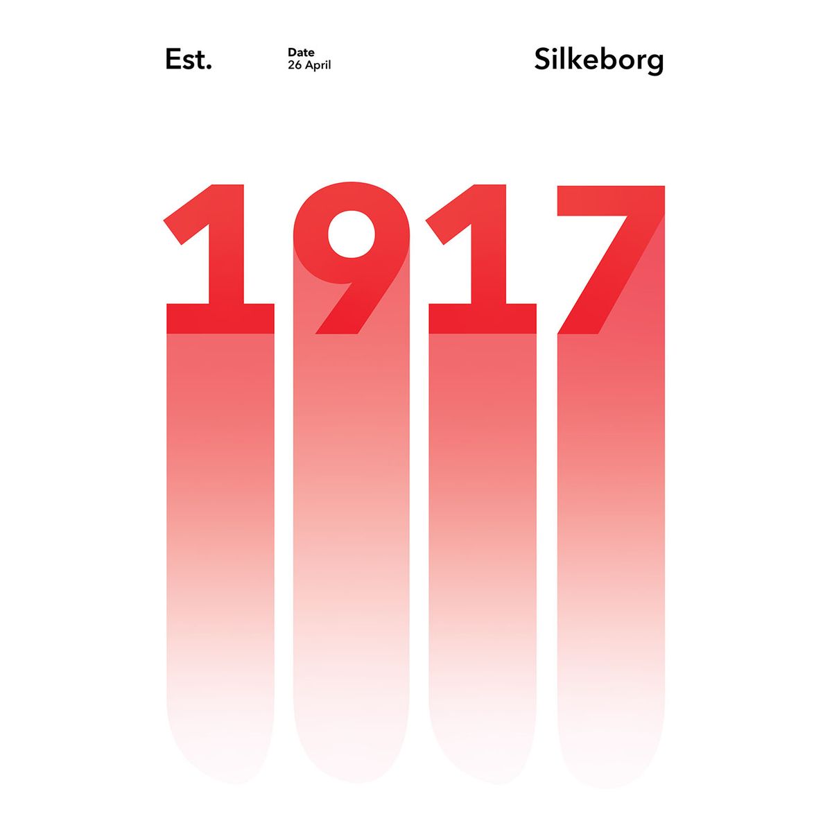 Silkeborg - 1917 af Ol? Ol?