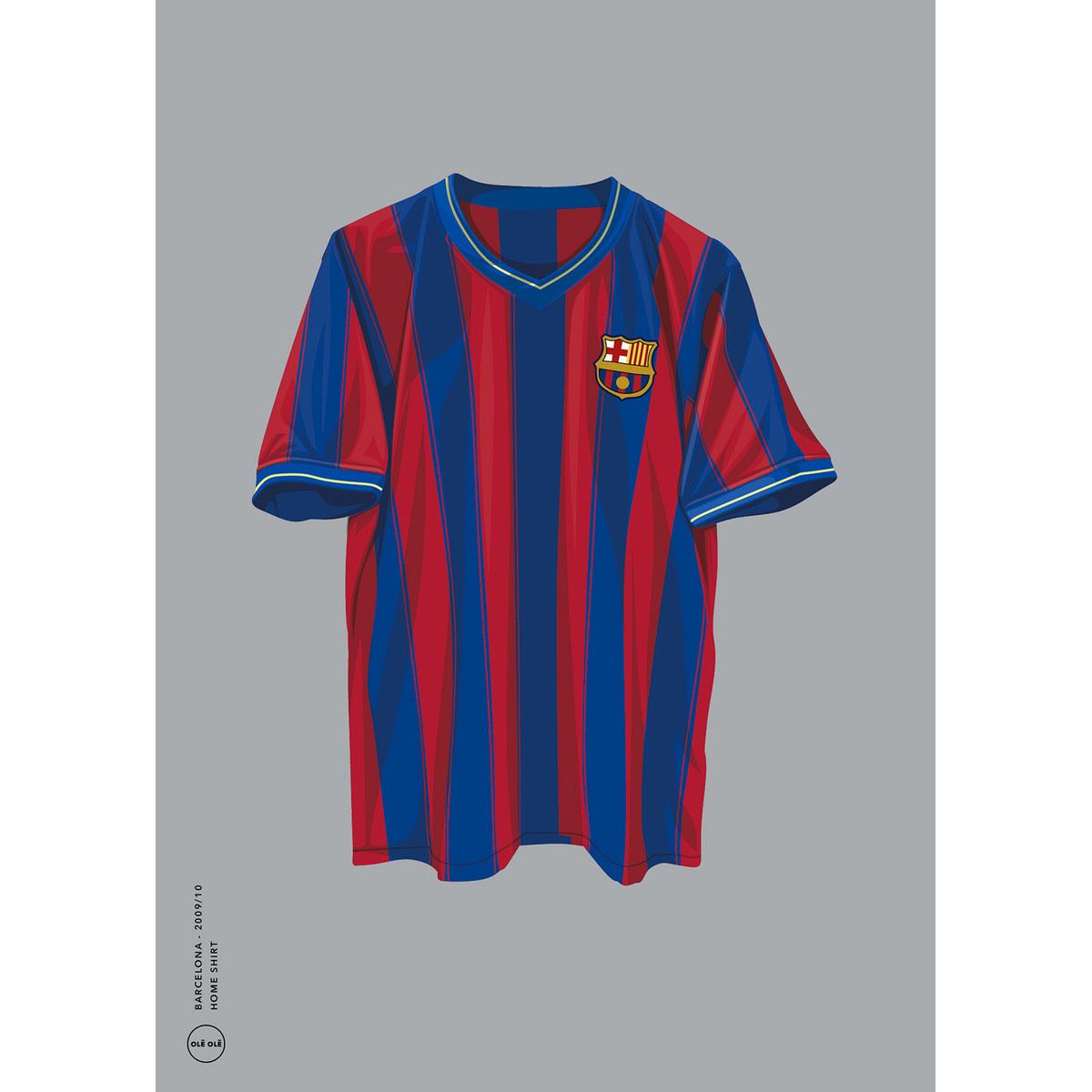 Barcelona - Home Shirt 2009/10 af Ol? Ol?