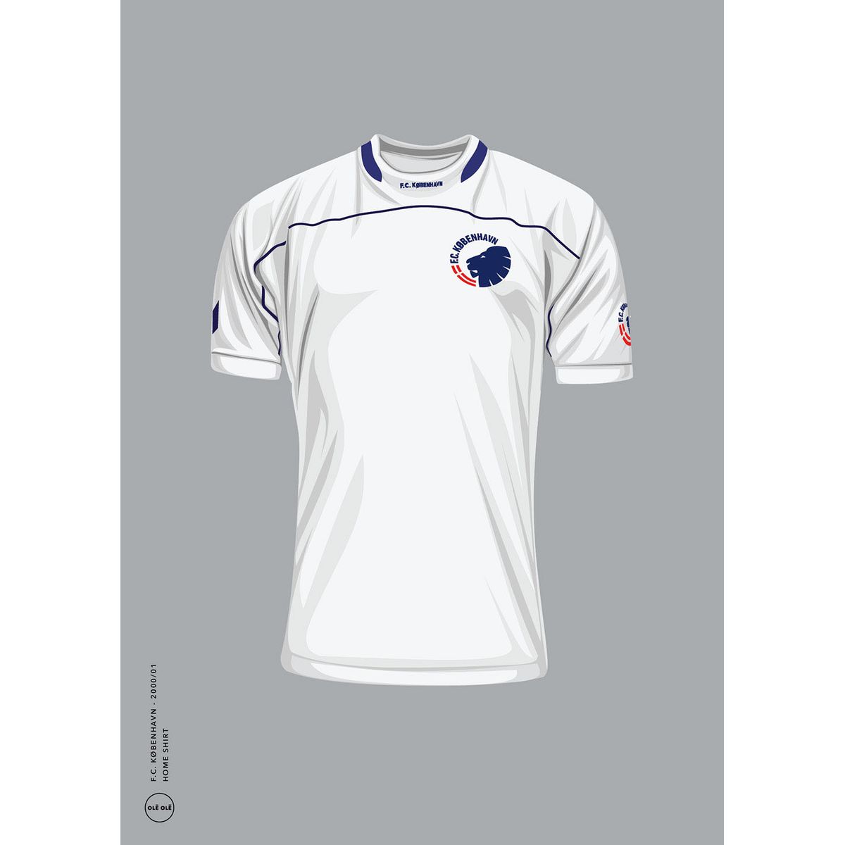 FCK - Home Shirt 2000/01 af Ol? Ol?