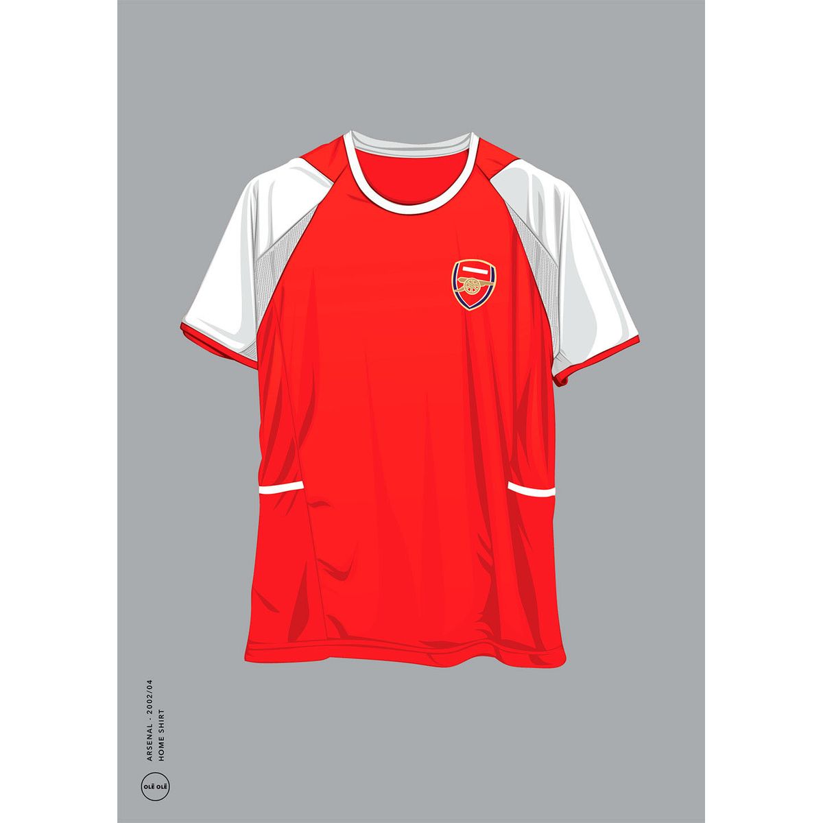 Arsenal - Home Shirt 2002/04 af Ol? Ol?