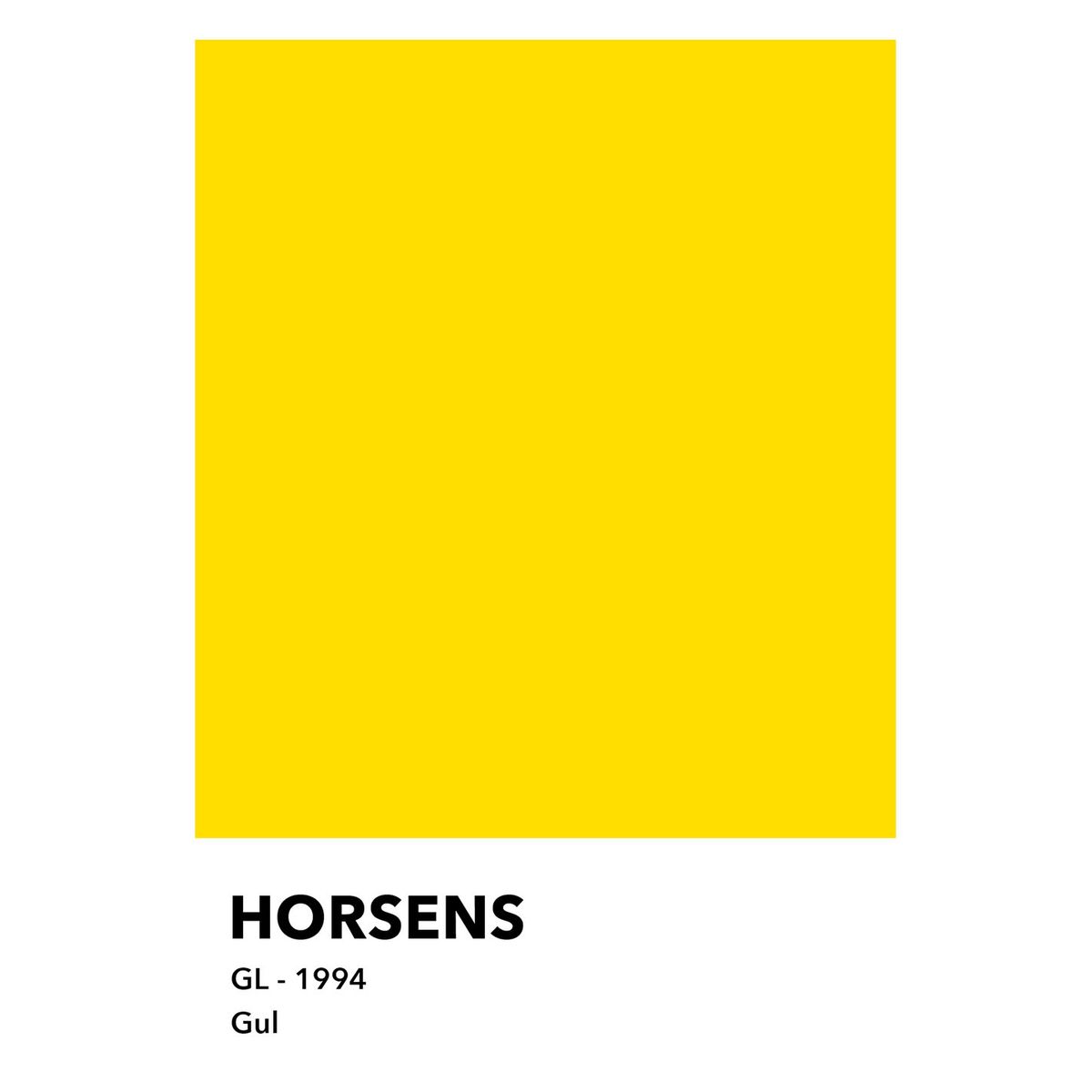 Horsens - Gul af Ol? Ol?