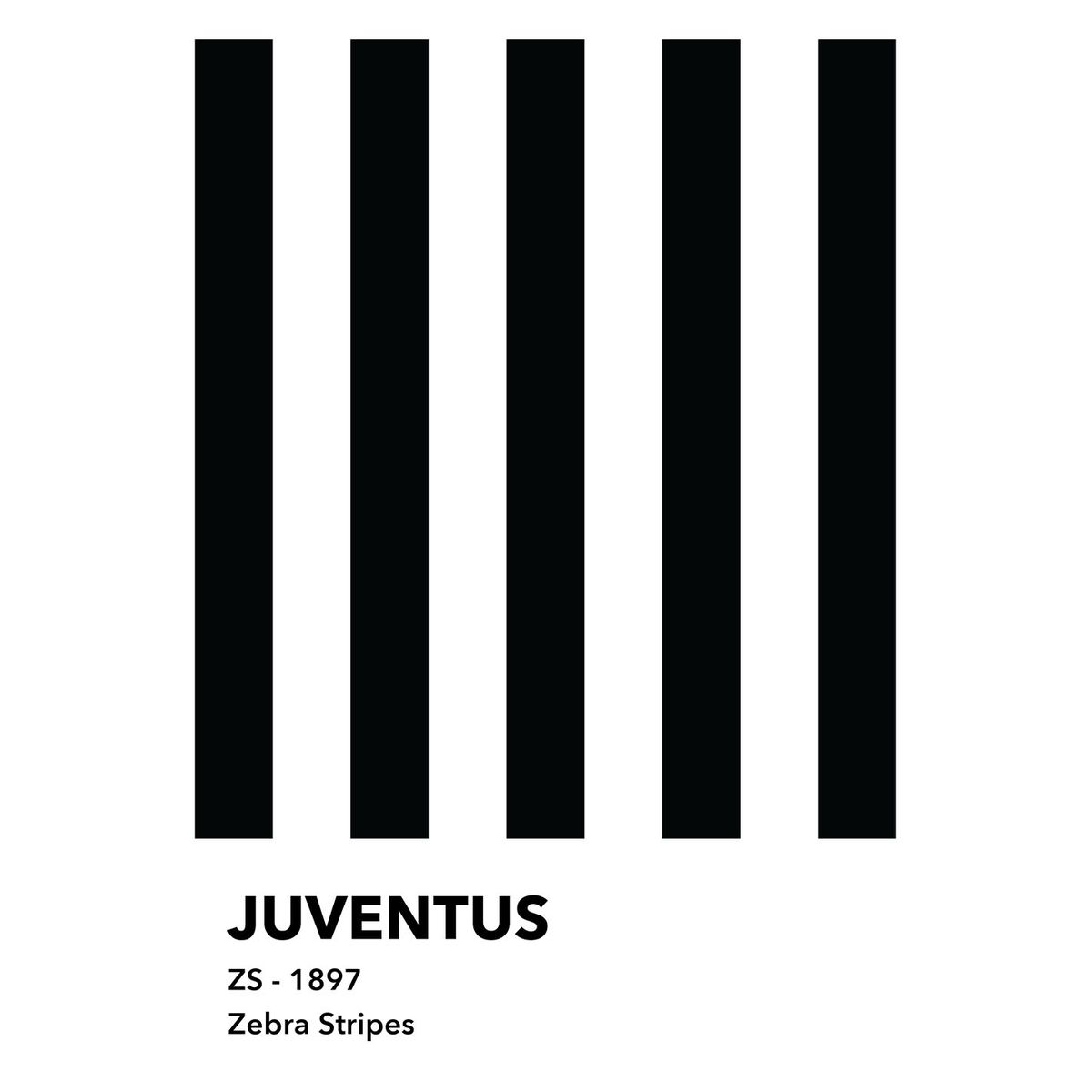 Juventus - Zebra Stripes af Ol? Ol?