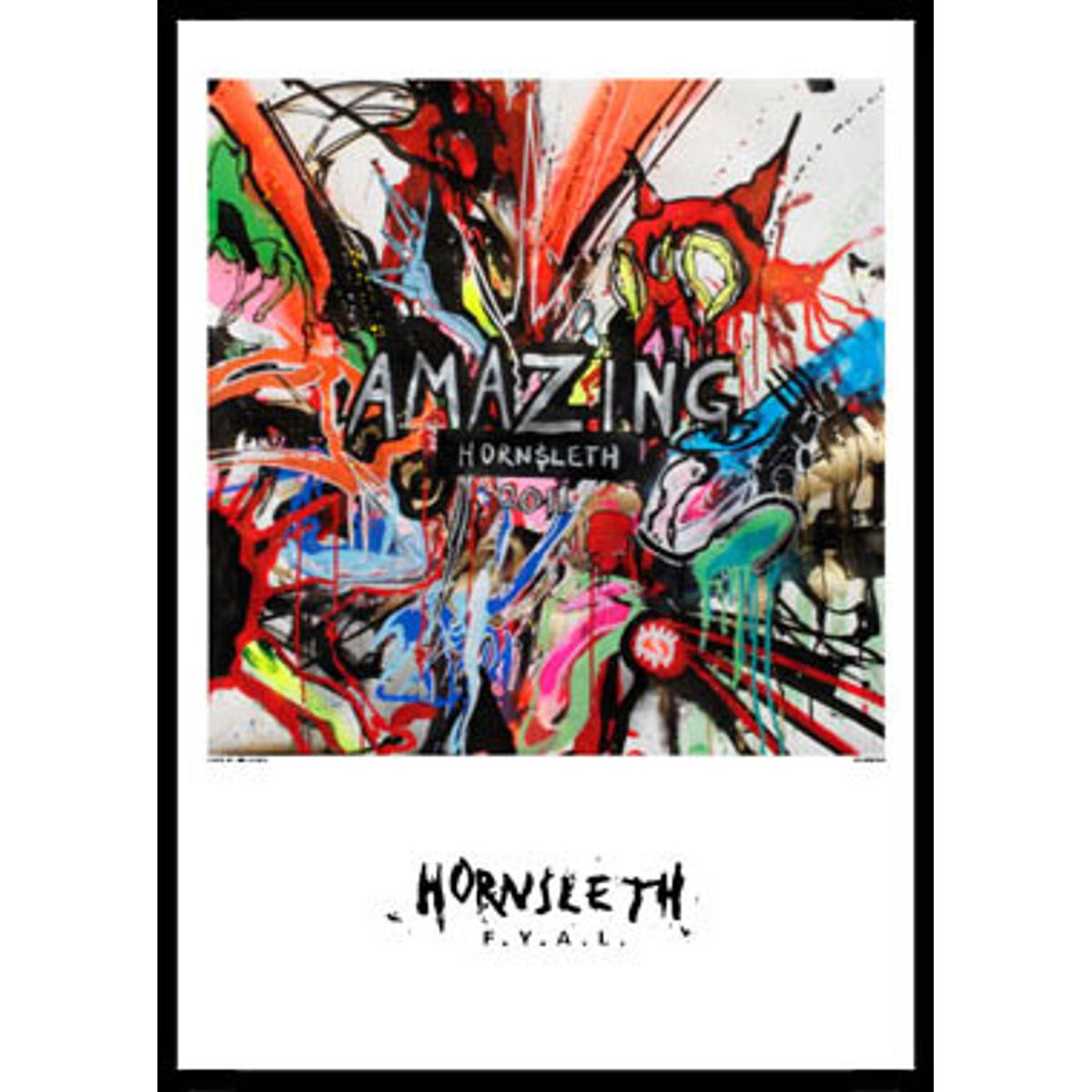 Amazing af Hornsleth, 230g Fine Art papir, 50x70 cm