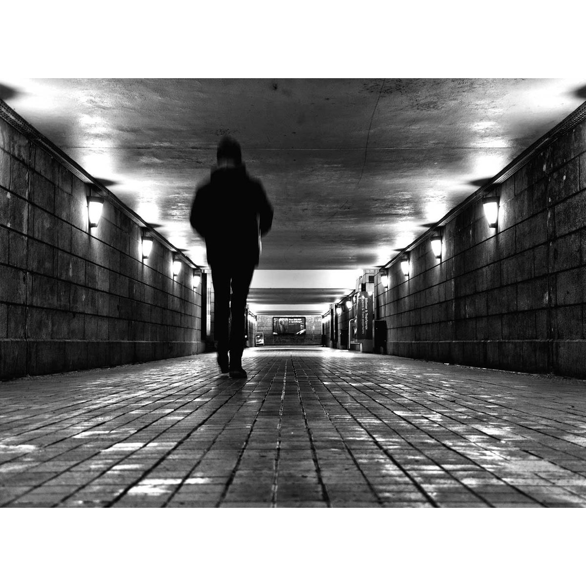 Underground black and white af Palle Hasling Jakobsen