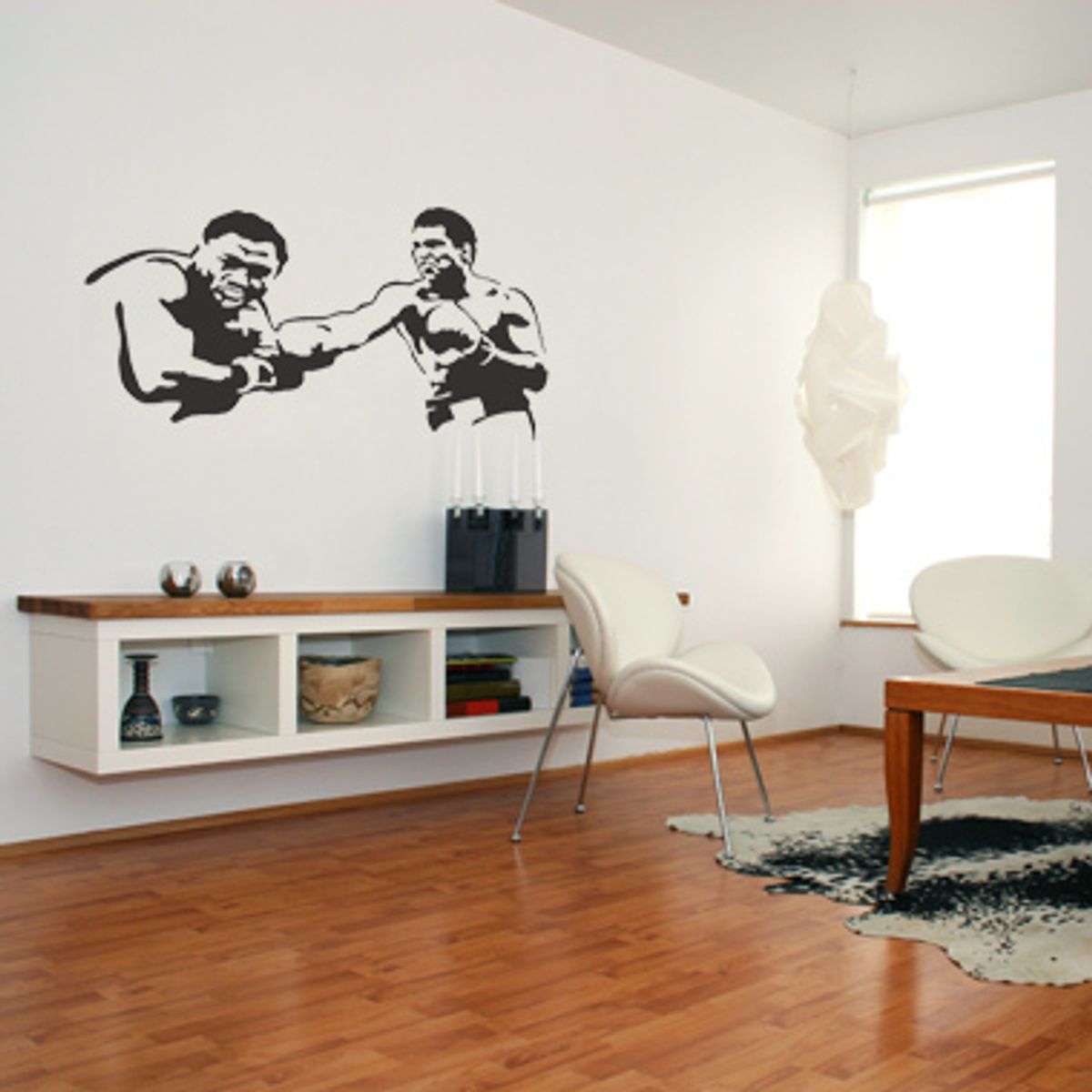 Ali wallsticker af Jesper Haun, 80x49 cm