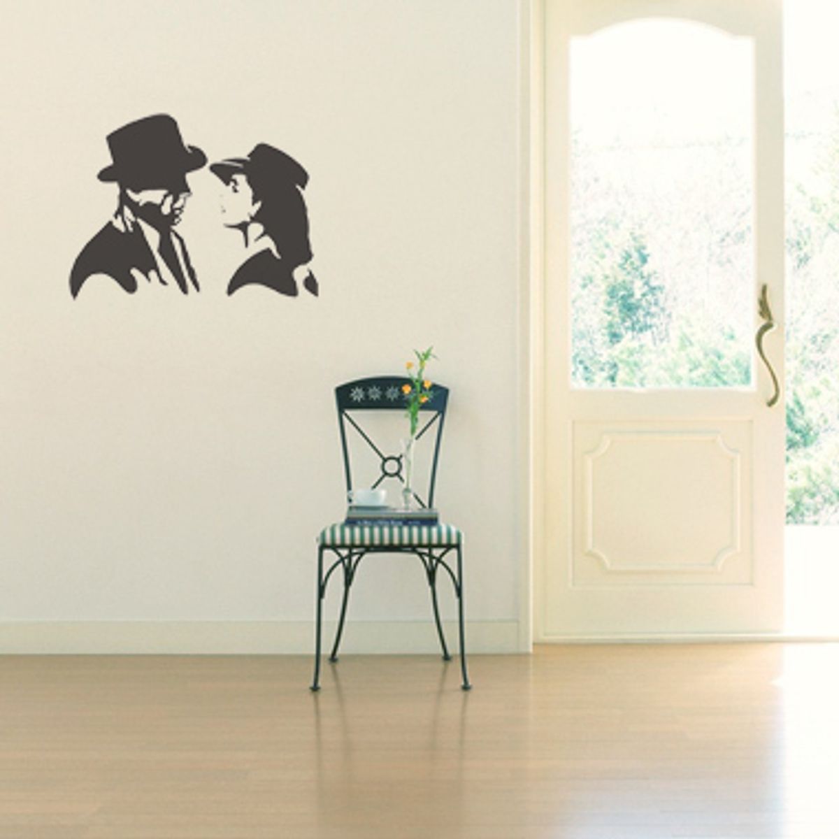 Bogart wallsticker af Jesper Haun, 56x42 cm