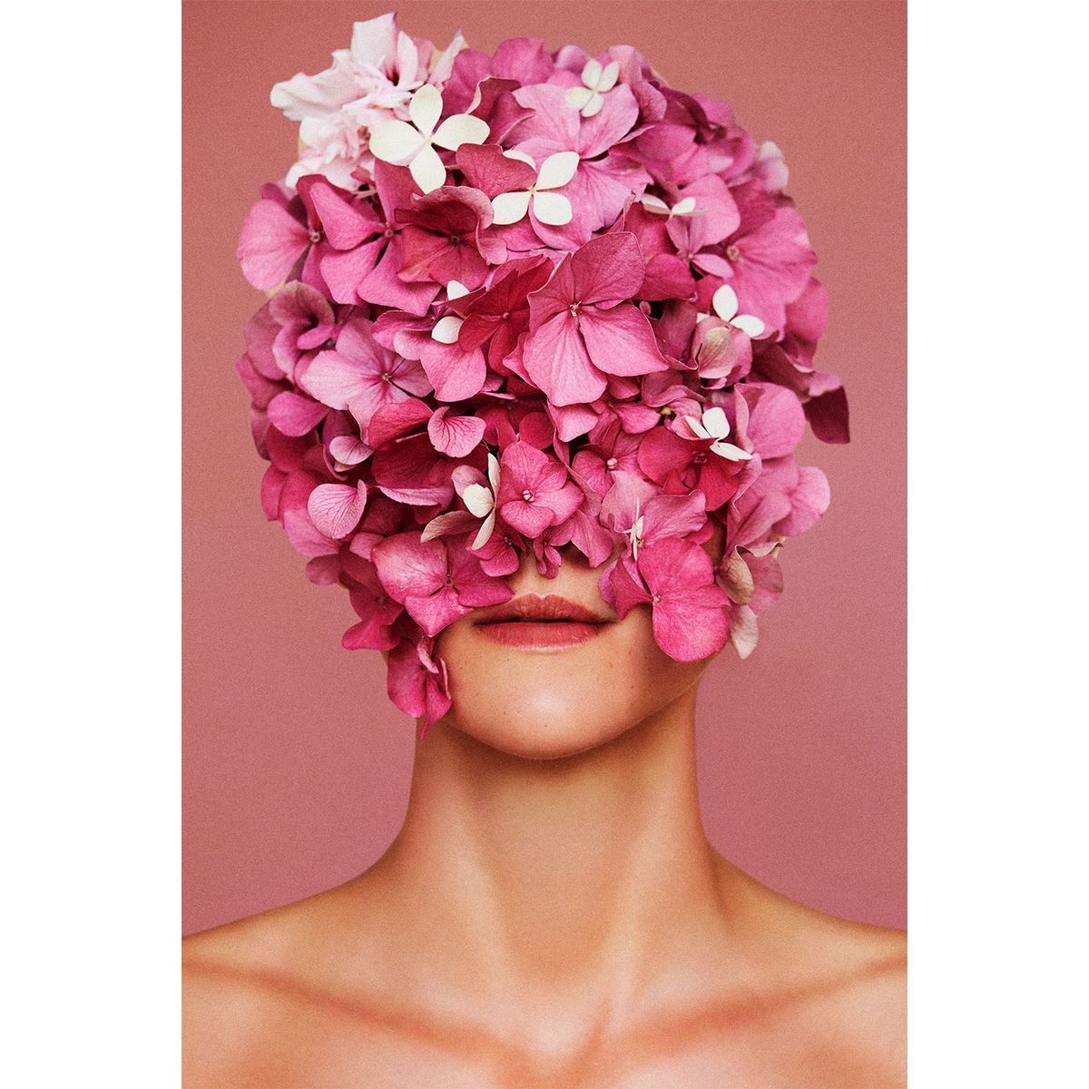 Flowerhead Pink af Camilla Schmidt