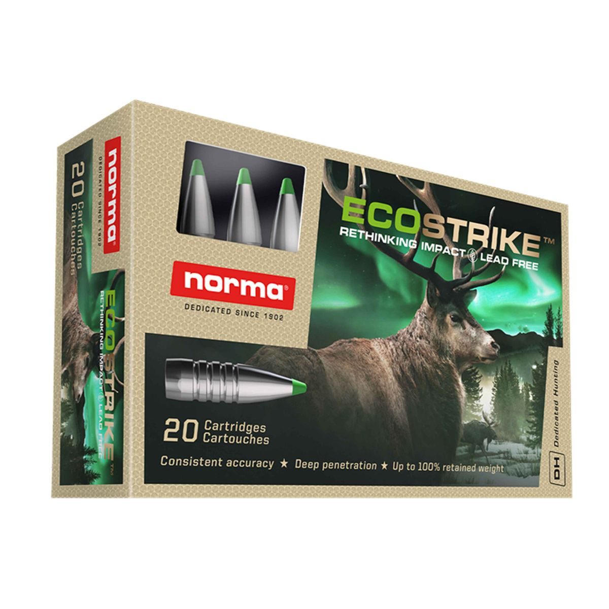 Norma Ecostrike-9,3x62 16,2 gram