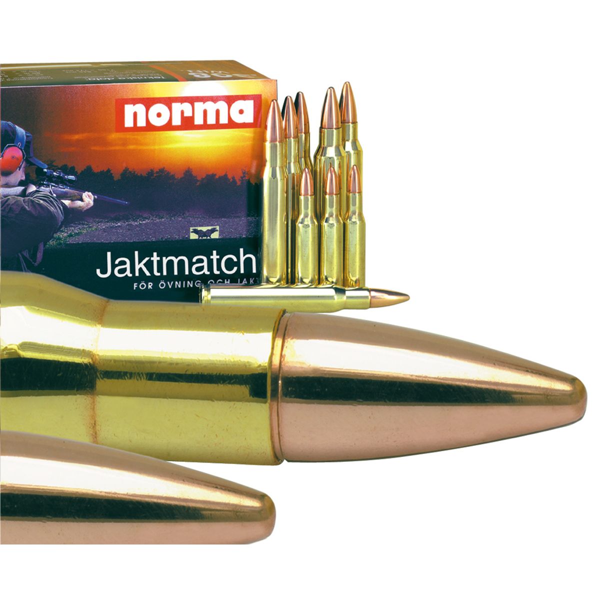 Norma Jaktmatch spidskarp træningsammunition-30-06 9,7 gram