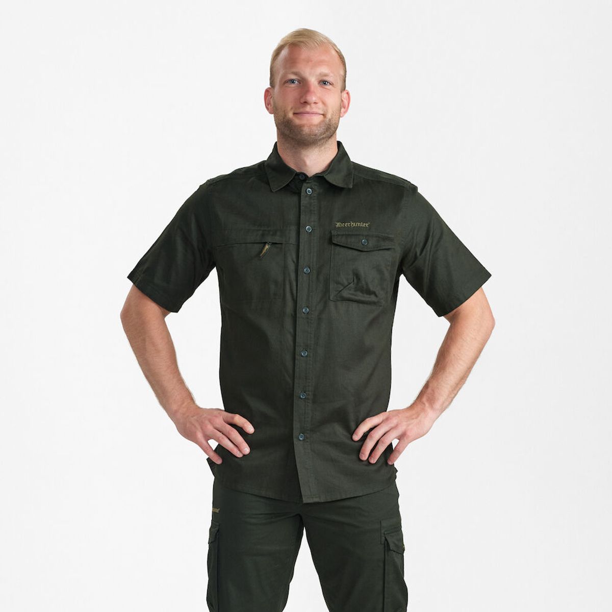 Deerhunter Atlas Skjorte S/S Timber 41/42