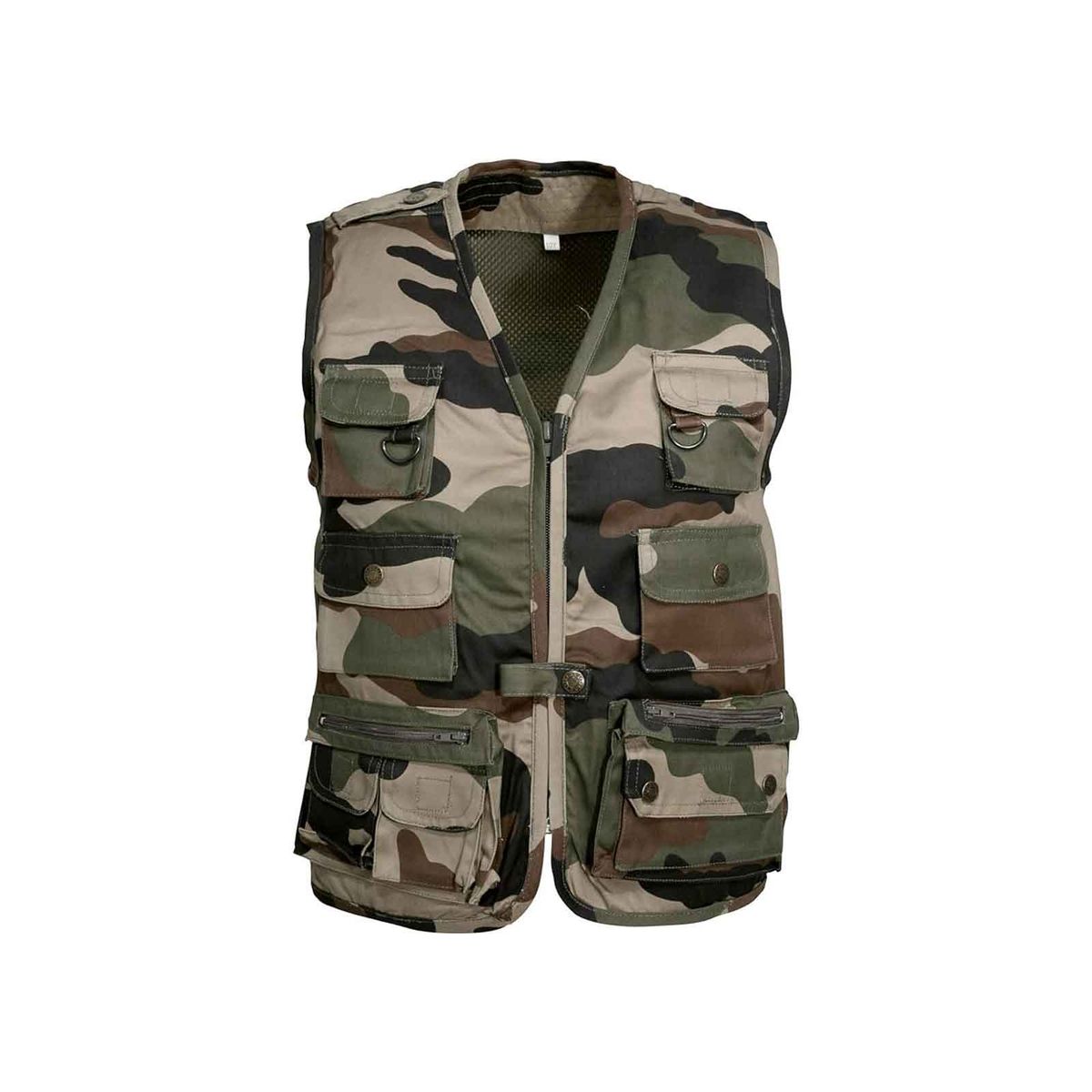 Percussion Camo Jagtvest Til Børn-10 år