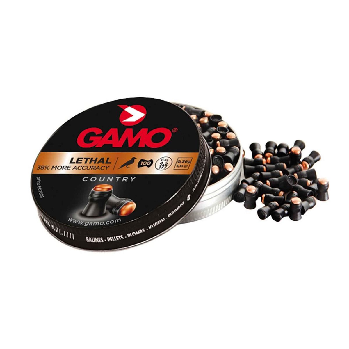 Gamo Lethal PBA hagl 4,5 mm 100 stk