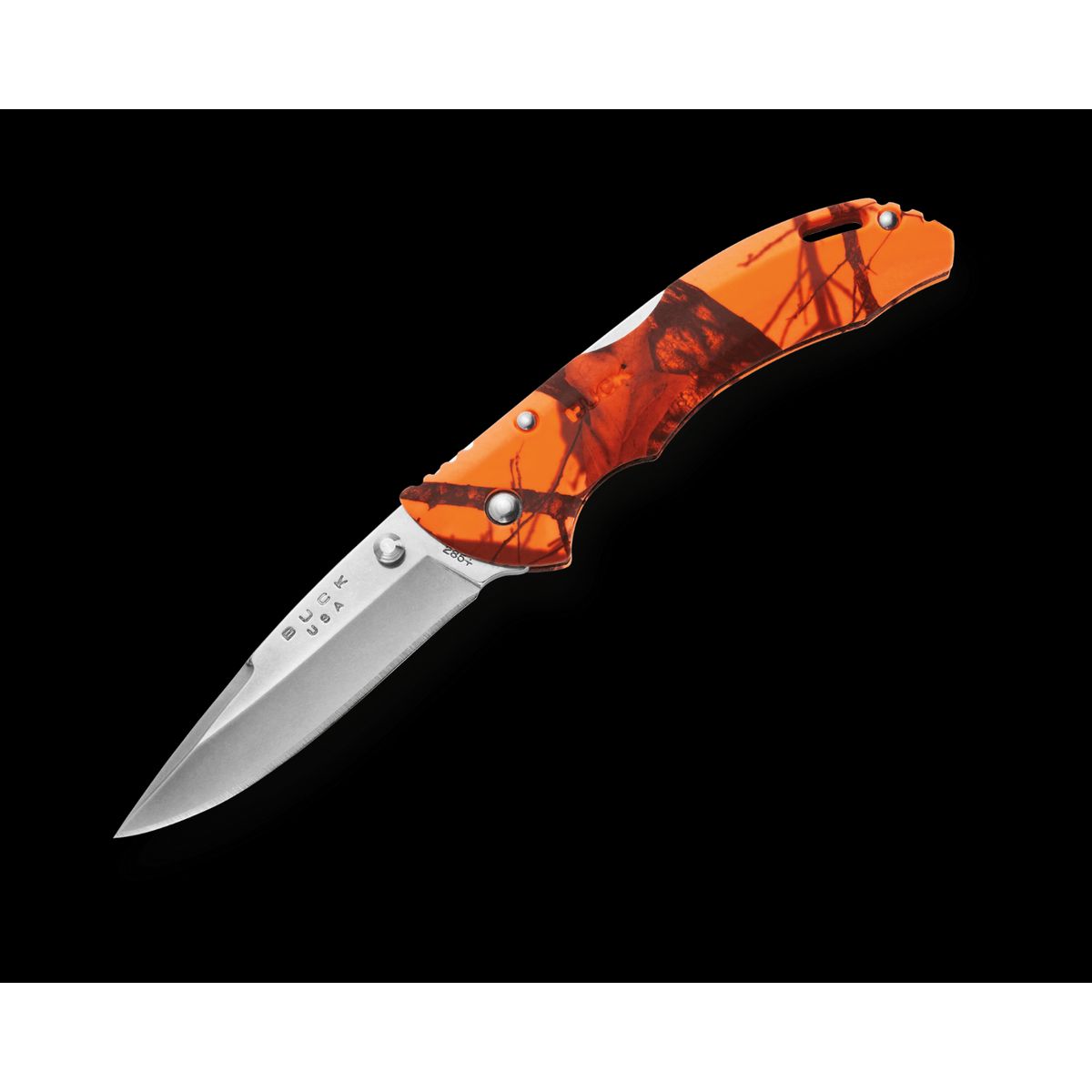 Buck Bantam®. 285 Mossy Oak® Blaze Orange Camo