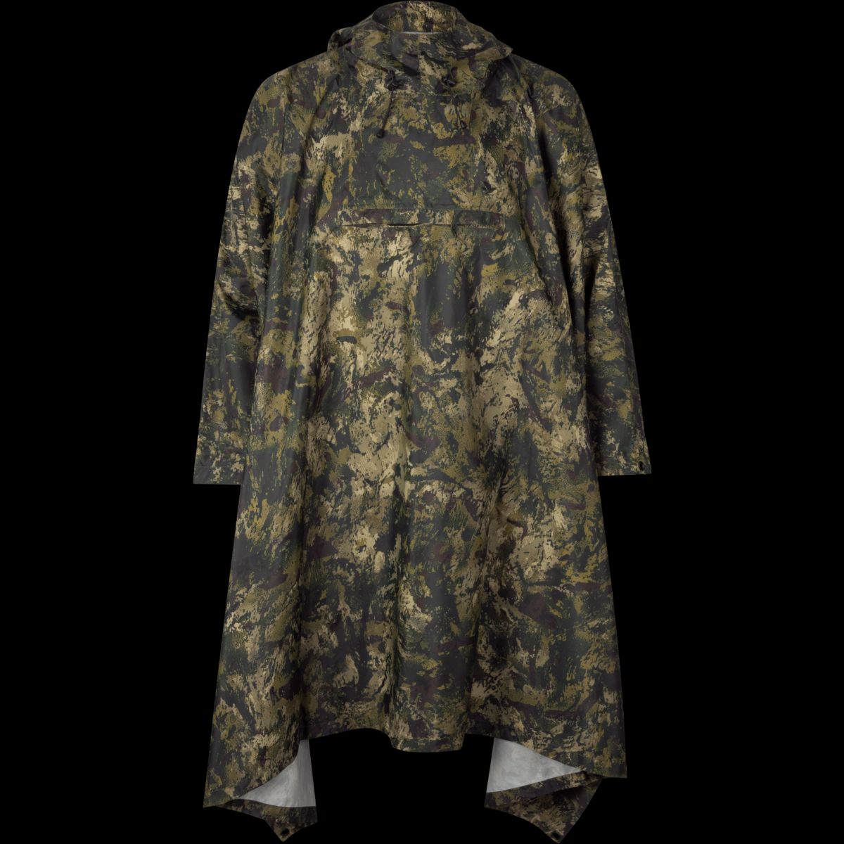 seeland Taxus Camo rain Poncho InVis green, One size