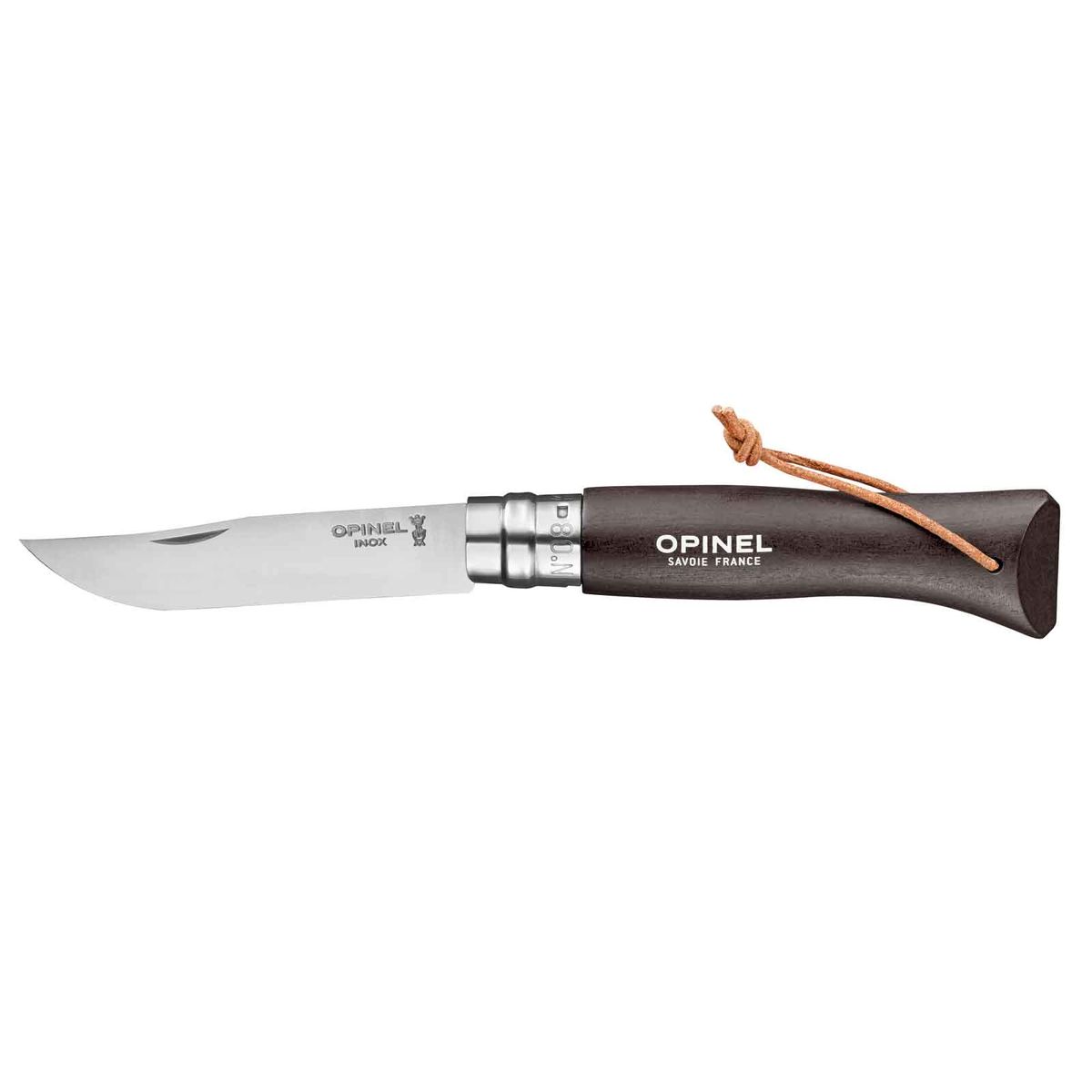 Opinel Trekking N°08 sort brun