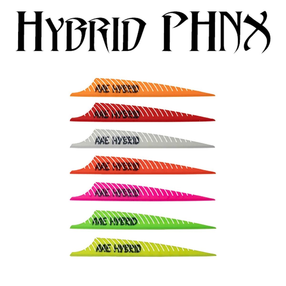 AAE Hybrid PHNX faner 50 stk-Fire orange