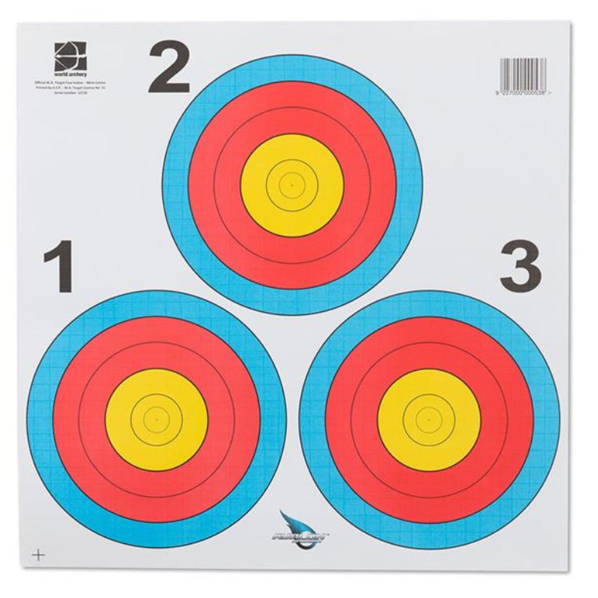 World archery Fita 3 x 20 cm Las Vegas