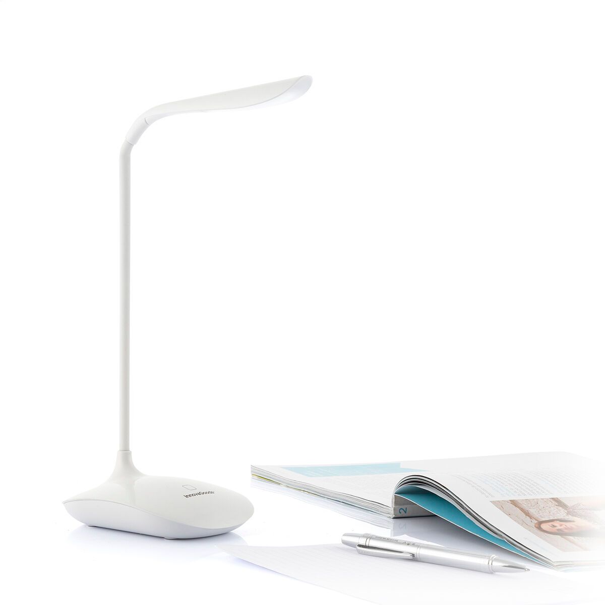 Genopladelig touch LED-bordlampe