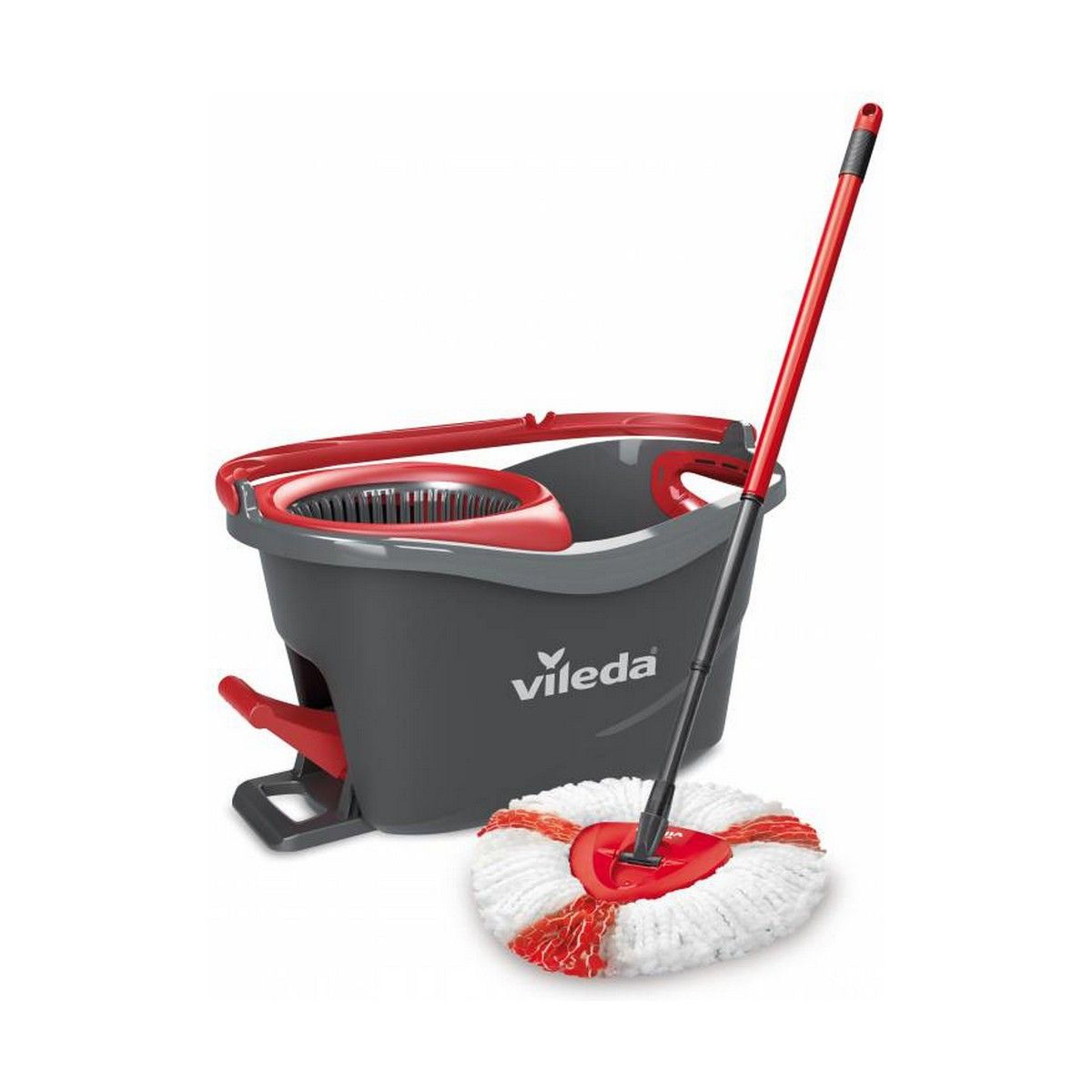 Mop with Bucket Vileda Turbo Easywriting & Clean polypropylen