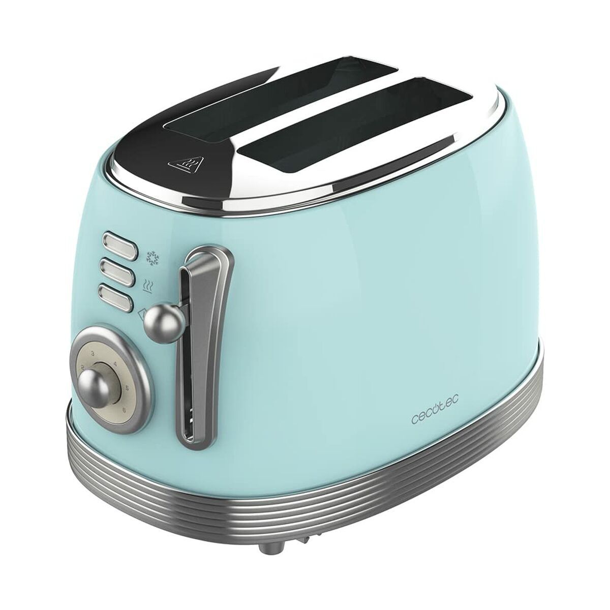 Brødrister Cecotec Vintage 800 Light Blue 850 W