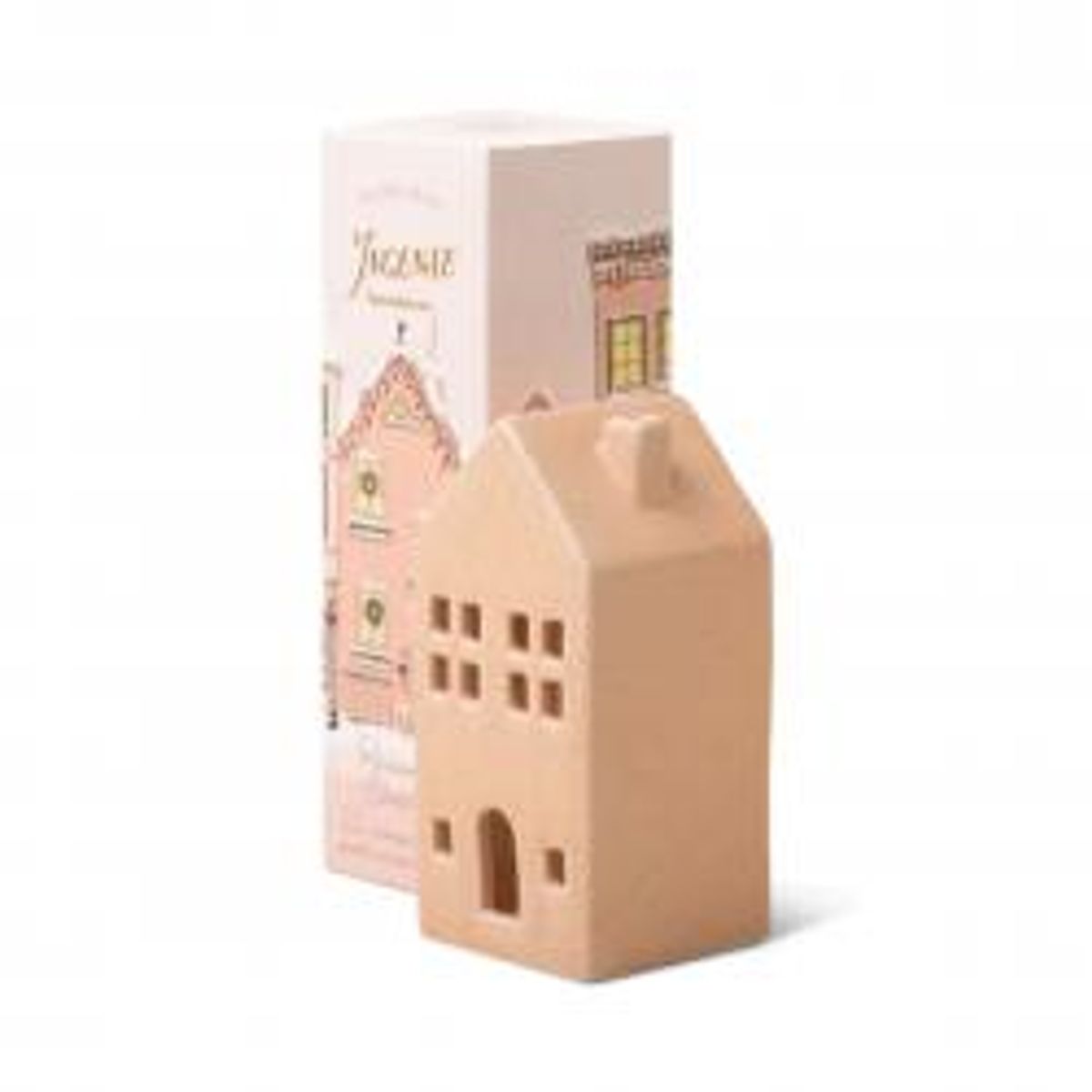 Paddywax Ceramic Village Incense Pink H - Brugskunst