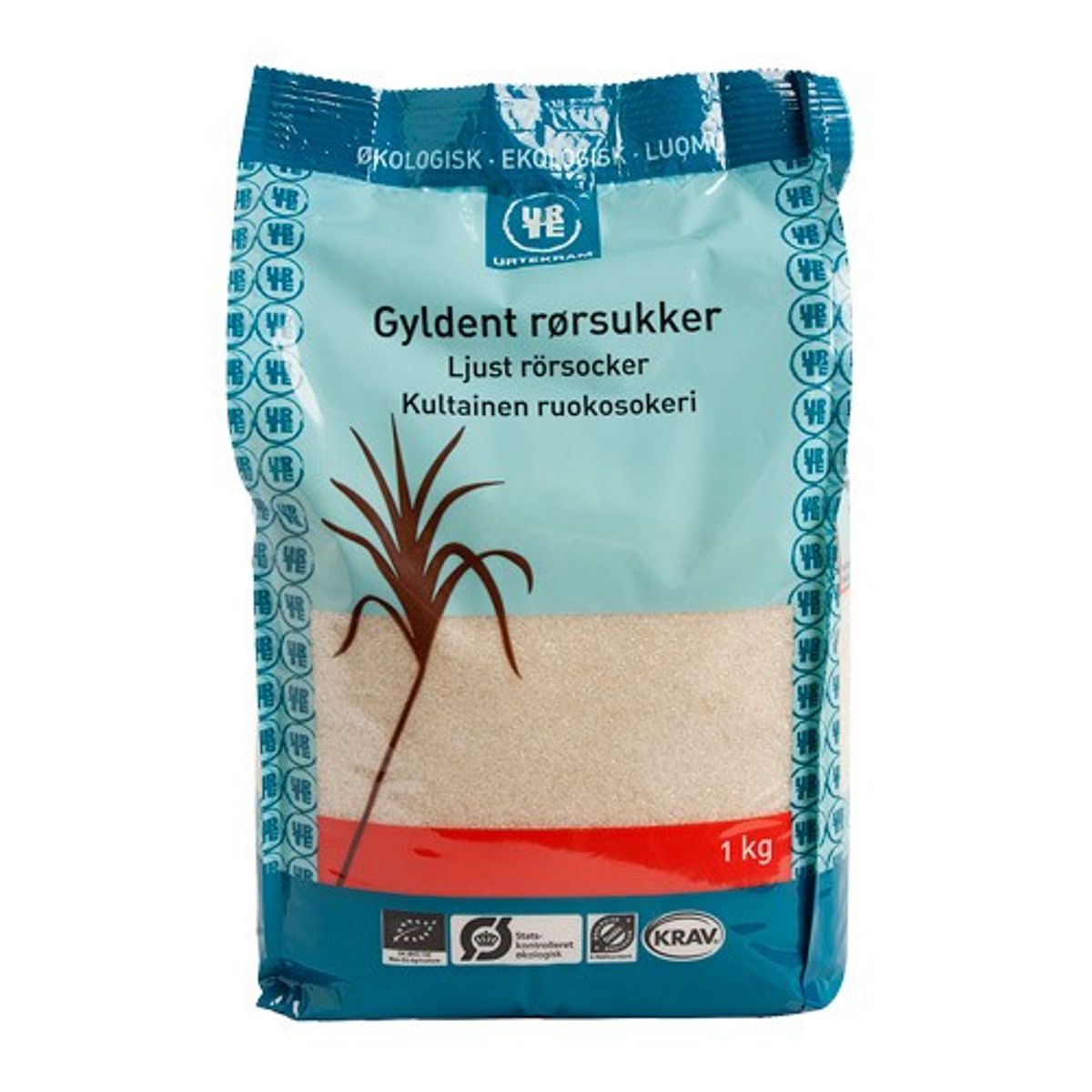 Rørsukker Brasilien Økologisk- 1 kg - Urtekram