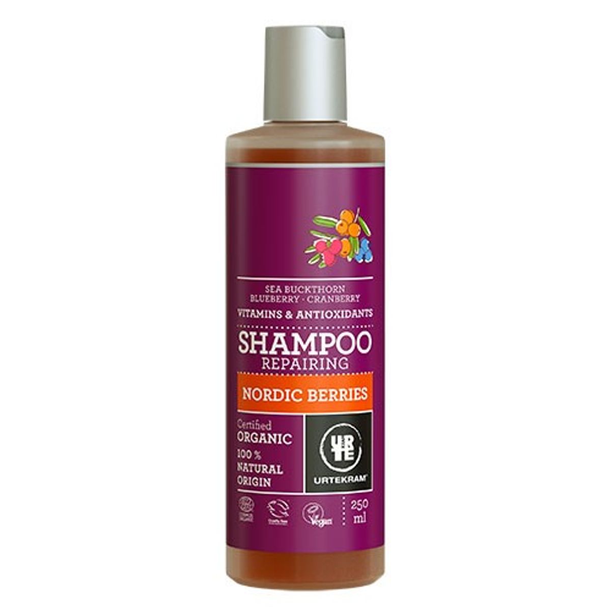 Shampoo Nordic Berries - 250 ml - Urtekram