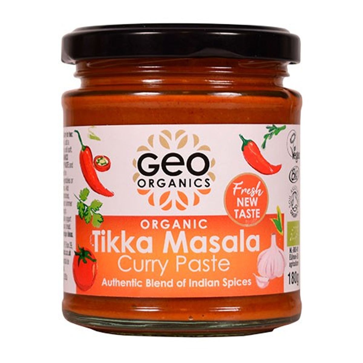 Karry paste tikki masala - 180 gram - Georganics