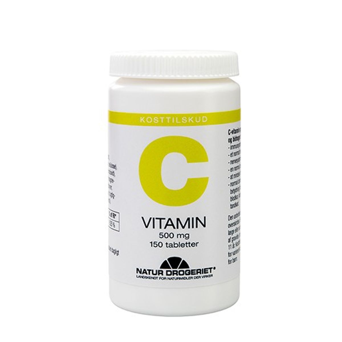 C Vitamin 500 mg - 150 tab - Natur Drogeriet