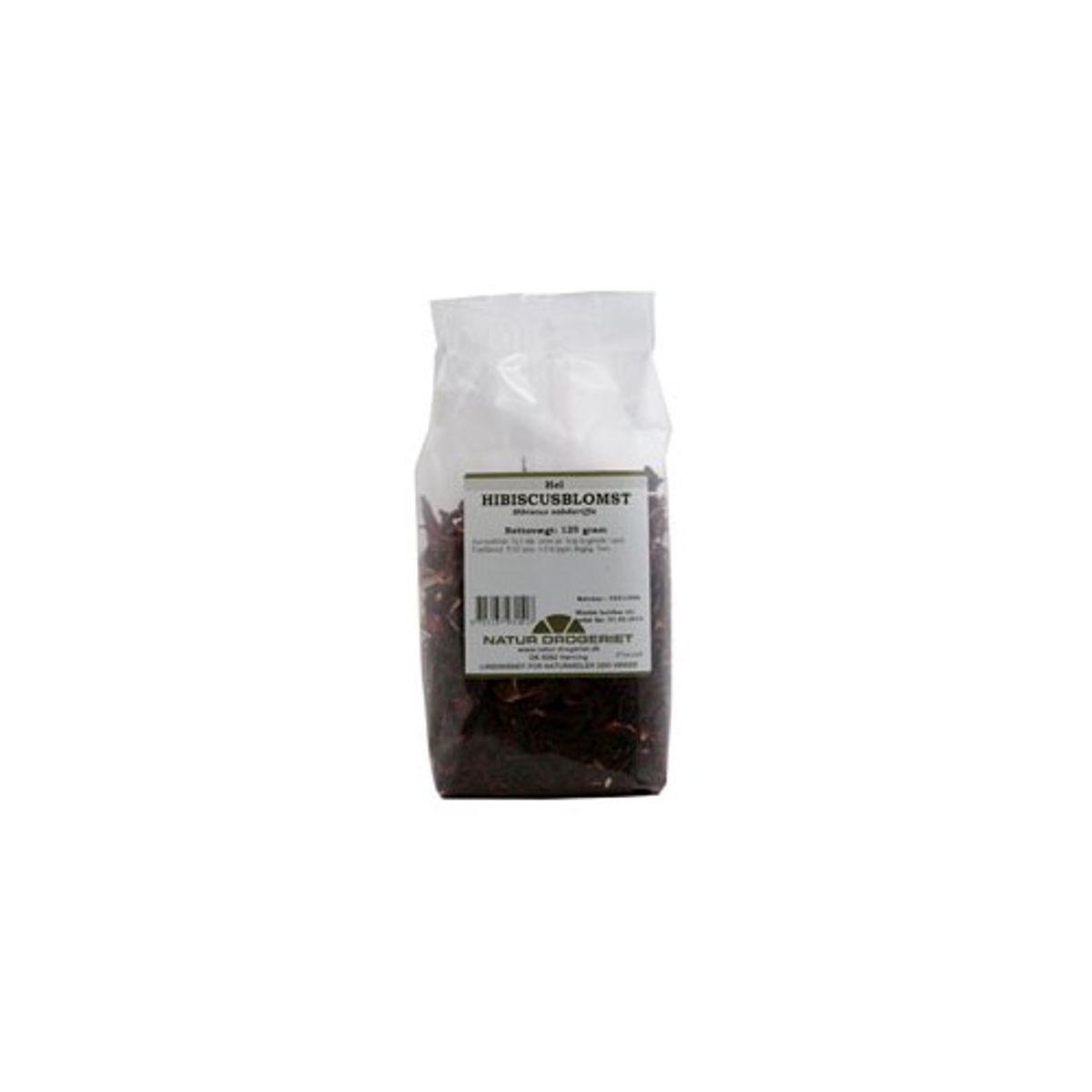 Hibiscus hel - 125 gram - Natur-Drogeriet